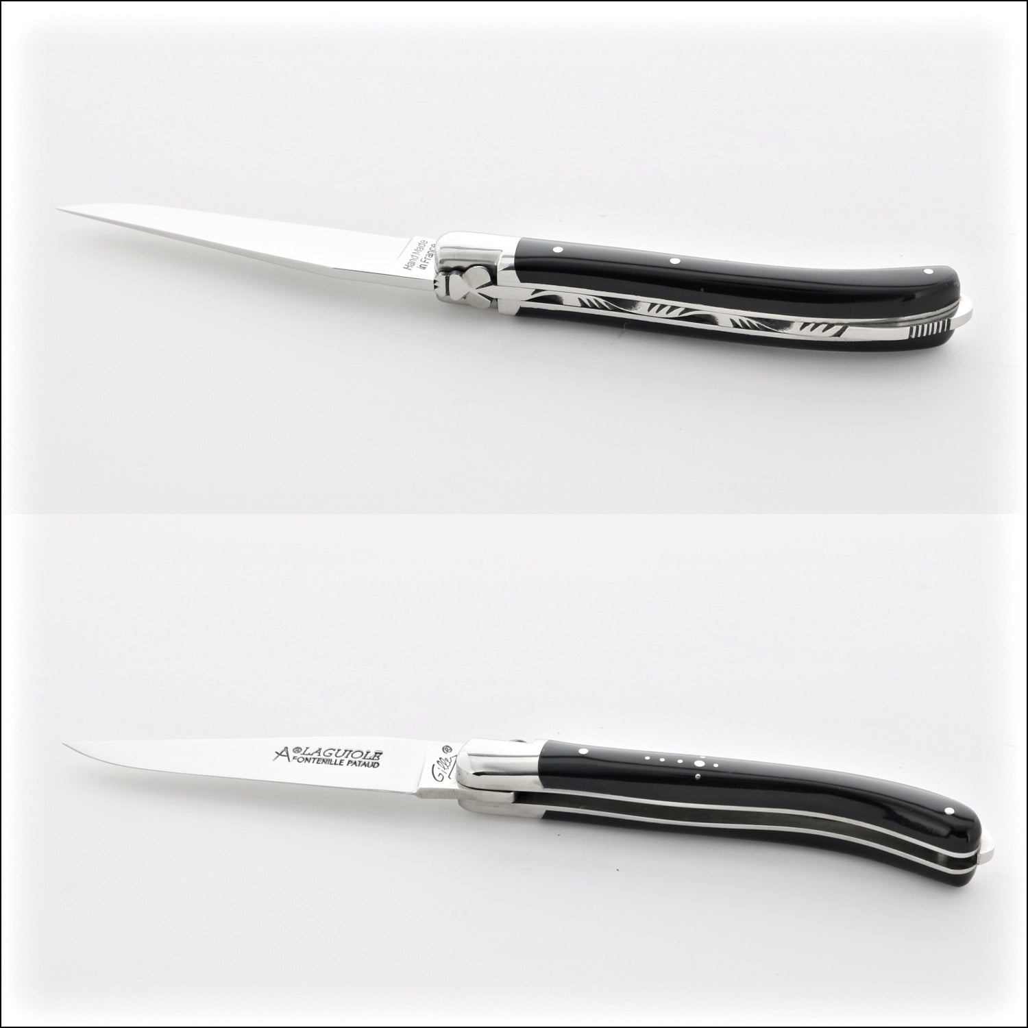 Laguiole XS 9 cm Classic Black Horn Tip
