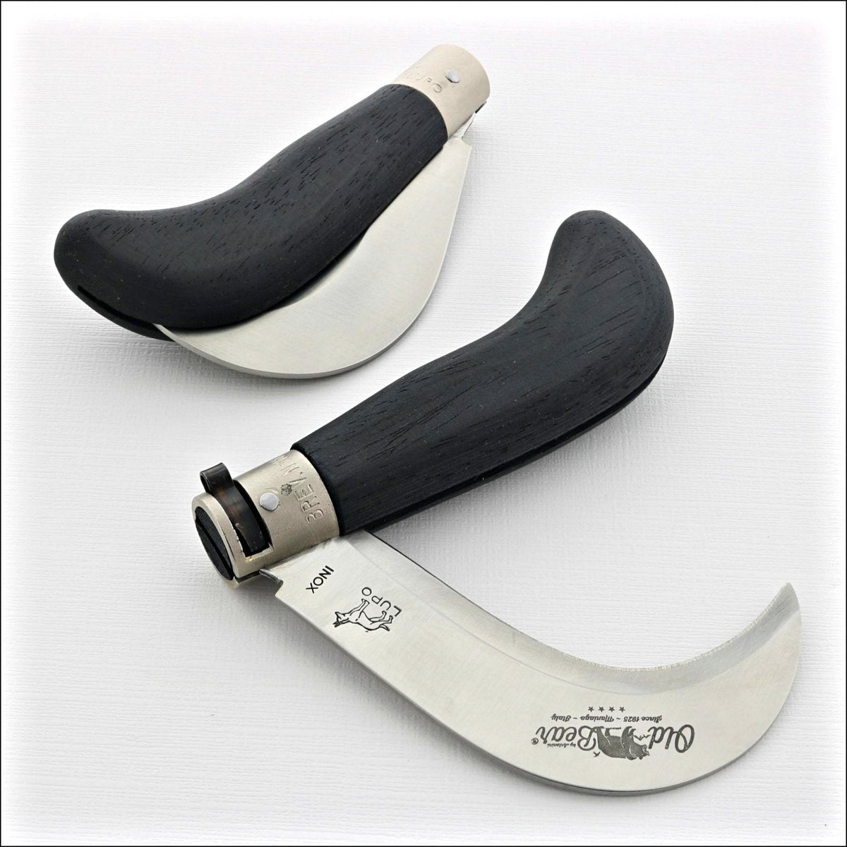 Large Old Bear® Pruning Knife Black Veneer