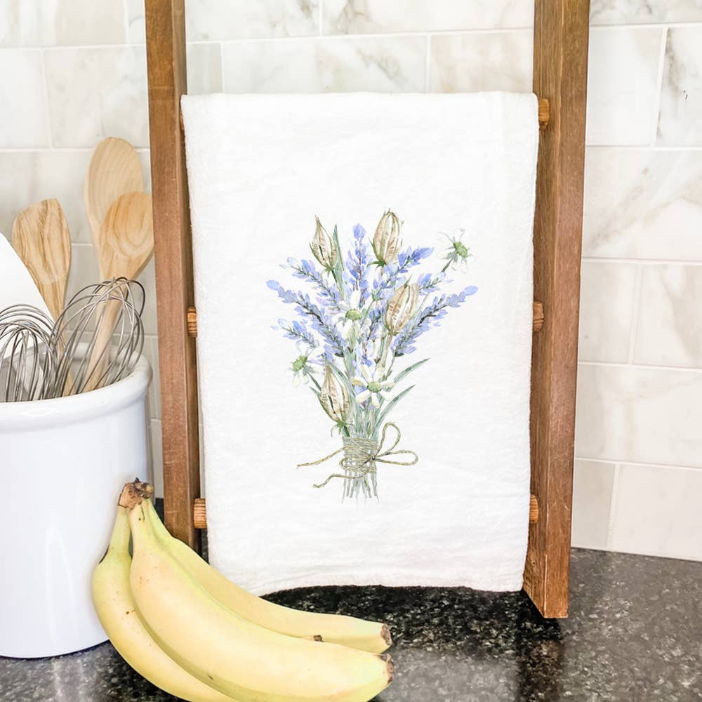 Lavender Bouquet - Cotton Tea Towel