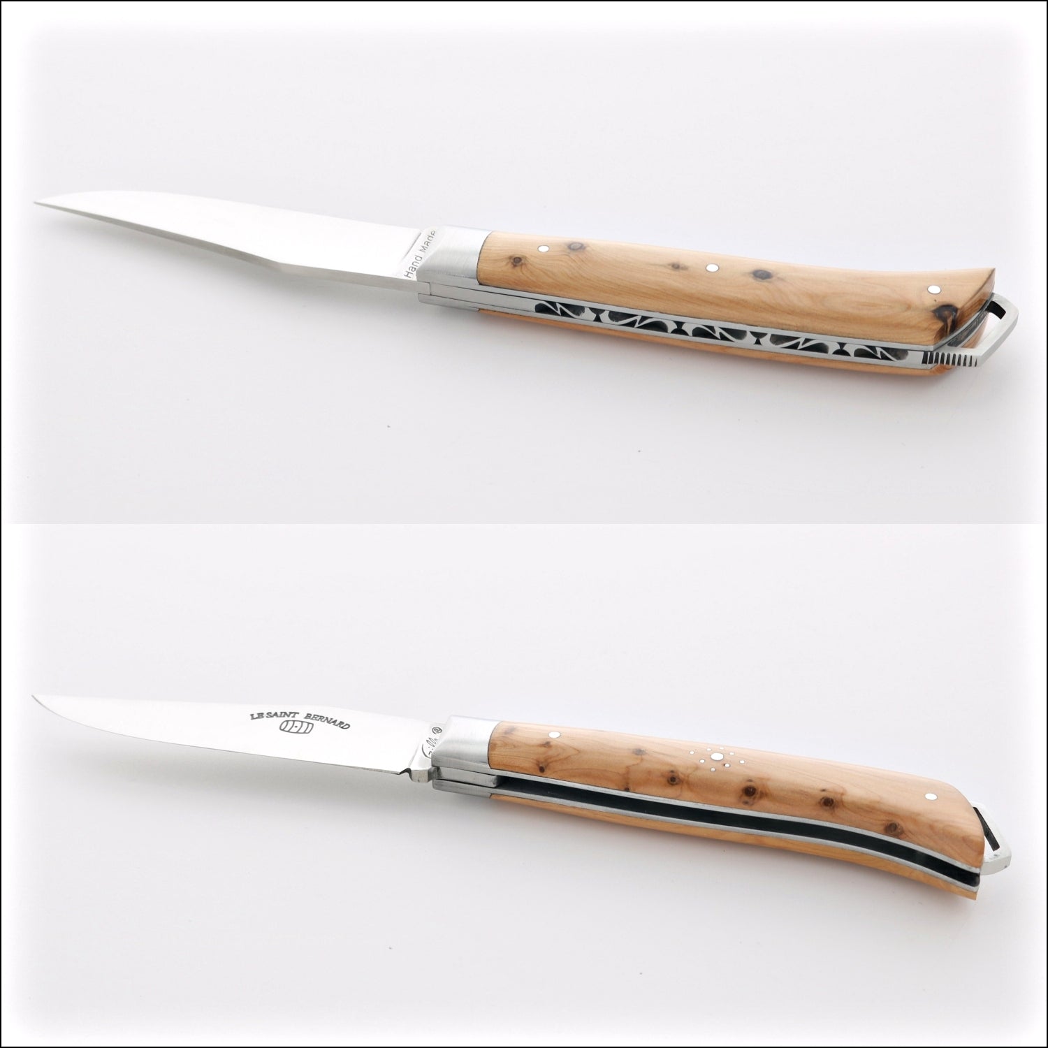 Le Saint-Bernard Pocket Knife - Juniper Handle