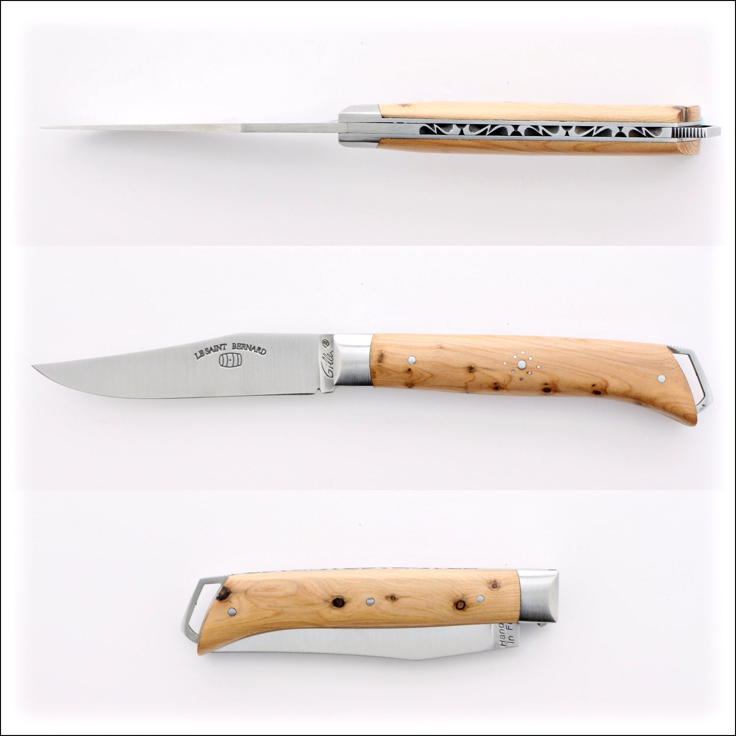Le Saint-Bernard Pocket Knife - Juniper Handle