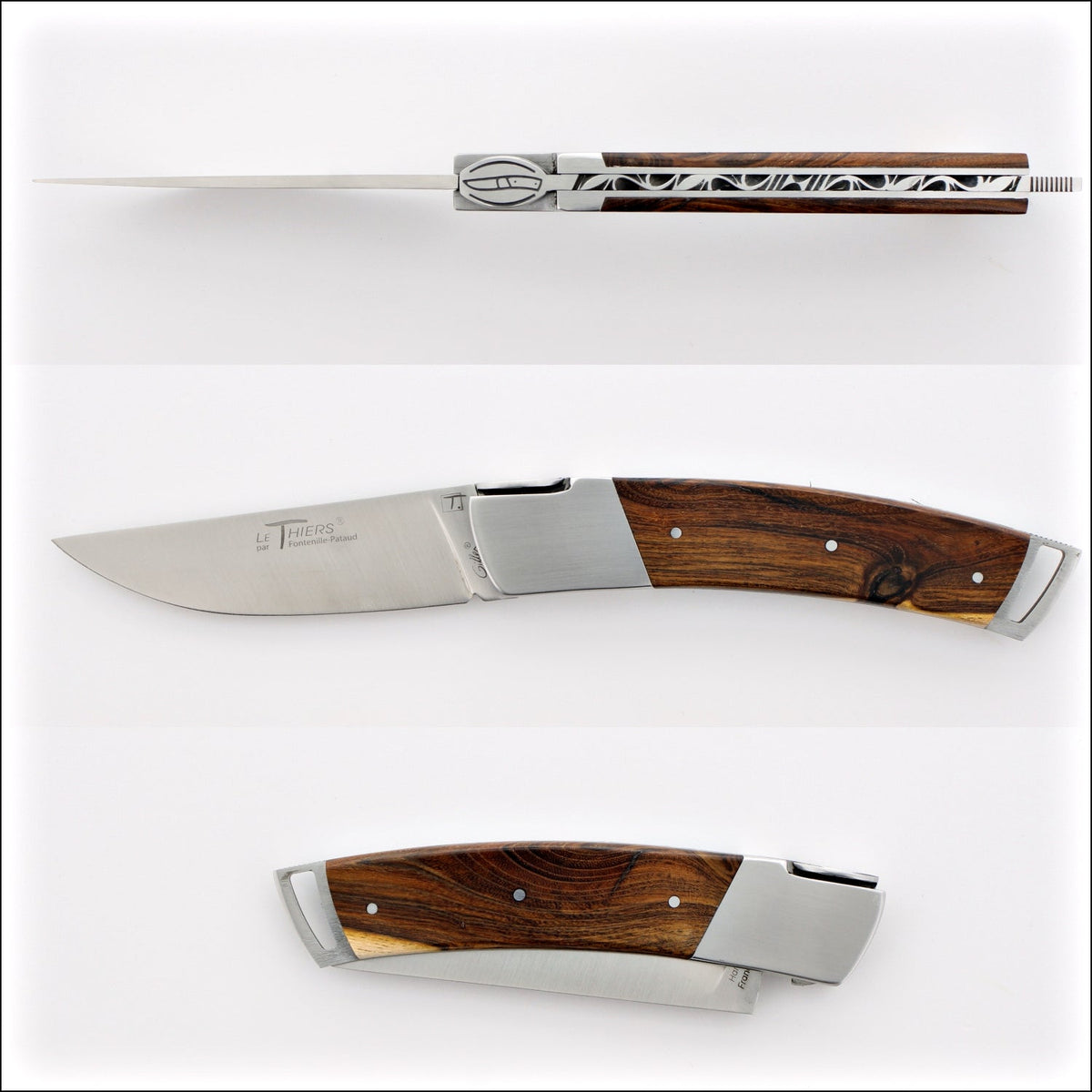 Le Thiers Gentleman 12 cm Pocket Knife Pistachio