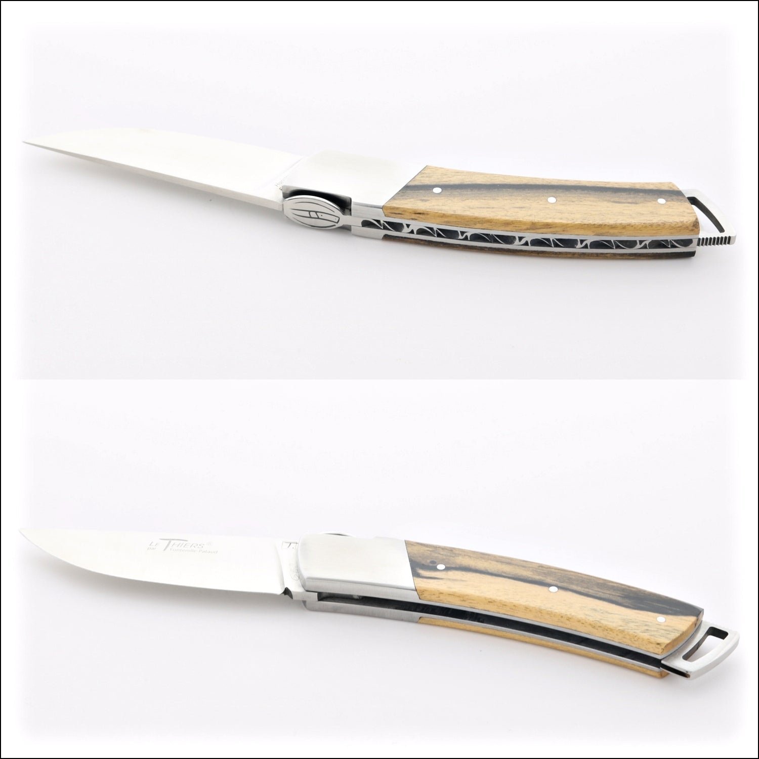 Le Thiers Gentleman 12 cm Pocket Knife Royal Ebony