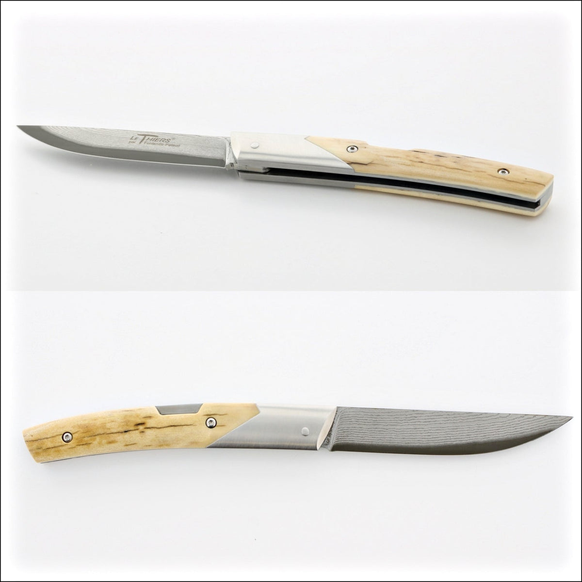 Le Thiers® Advanced 11.5 cm Suminagashi Blade - Fossilized Mammoth