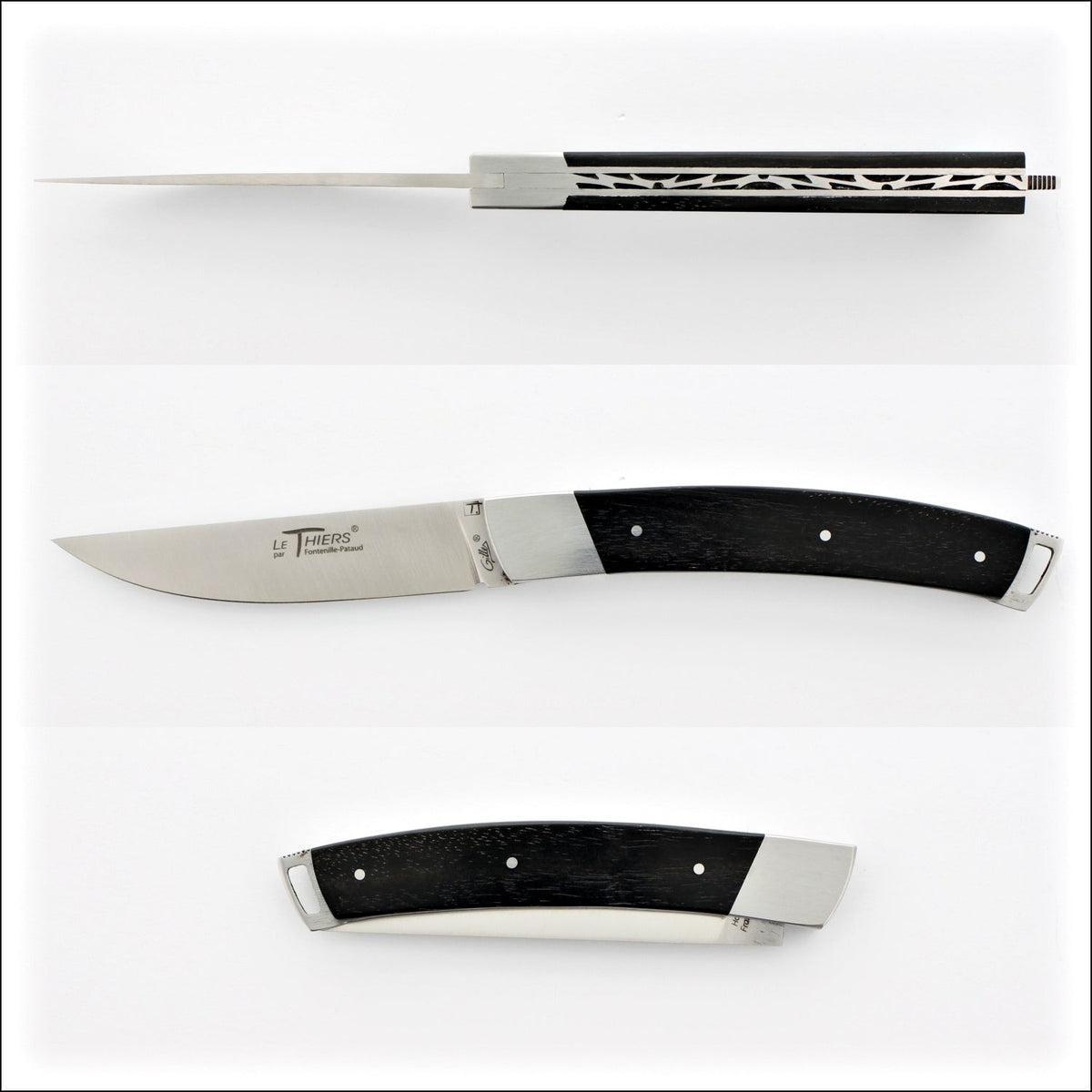 Le Thiers® Nature 11 cm Pocket Knife Ebony