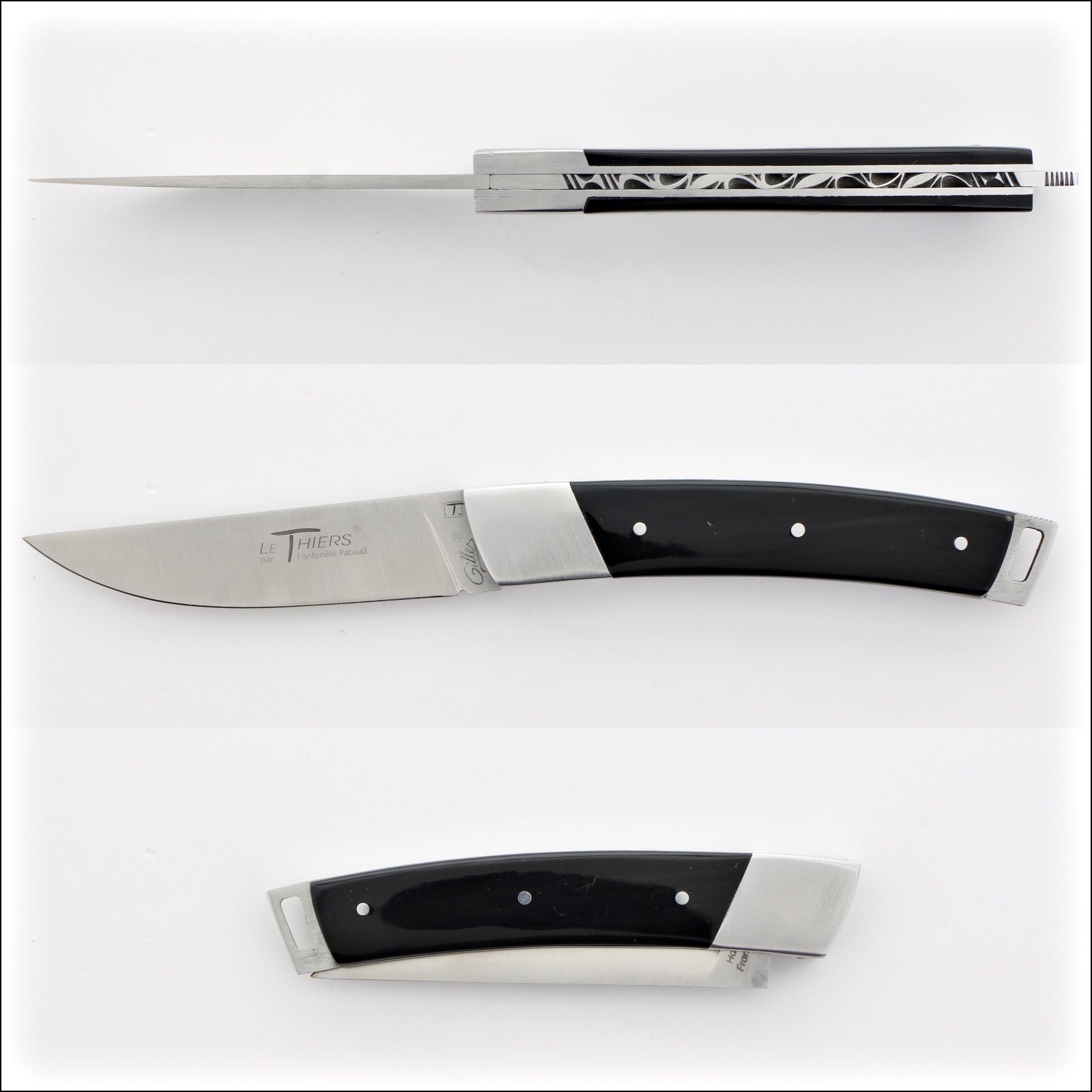 Le Thiers® Pocket Black Horn Tip