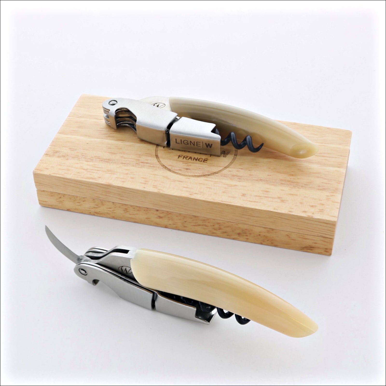 Ligne W Origine Prestige Waiter's Corkscrew - Horn Tip