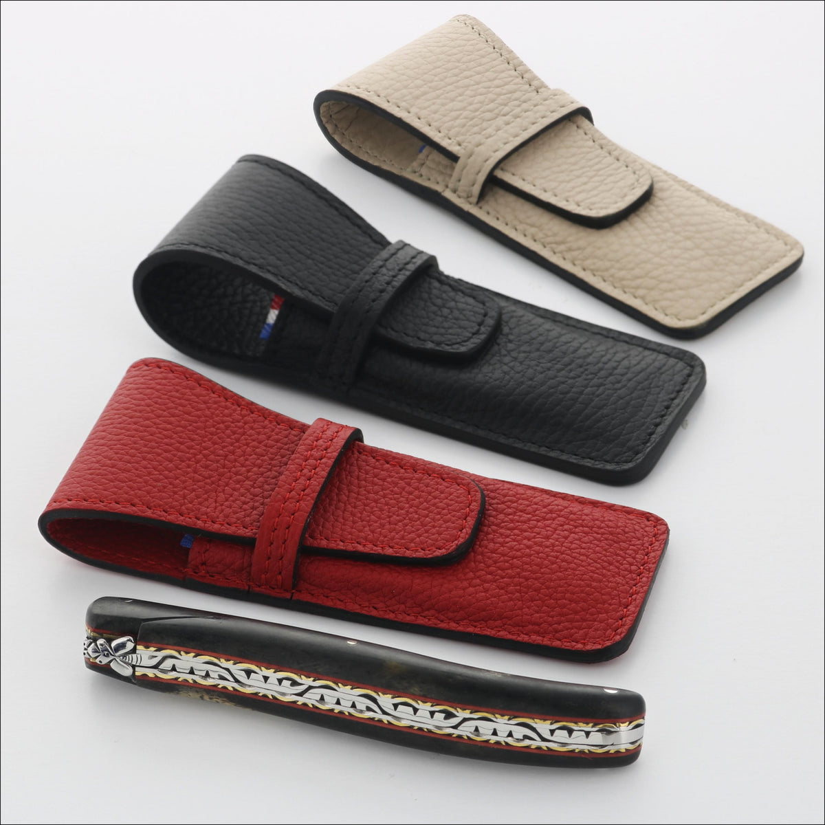 Luxe Leather Sheath for 11 & 12 cm Pocket Knives