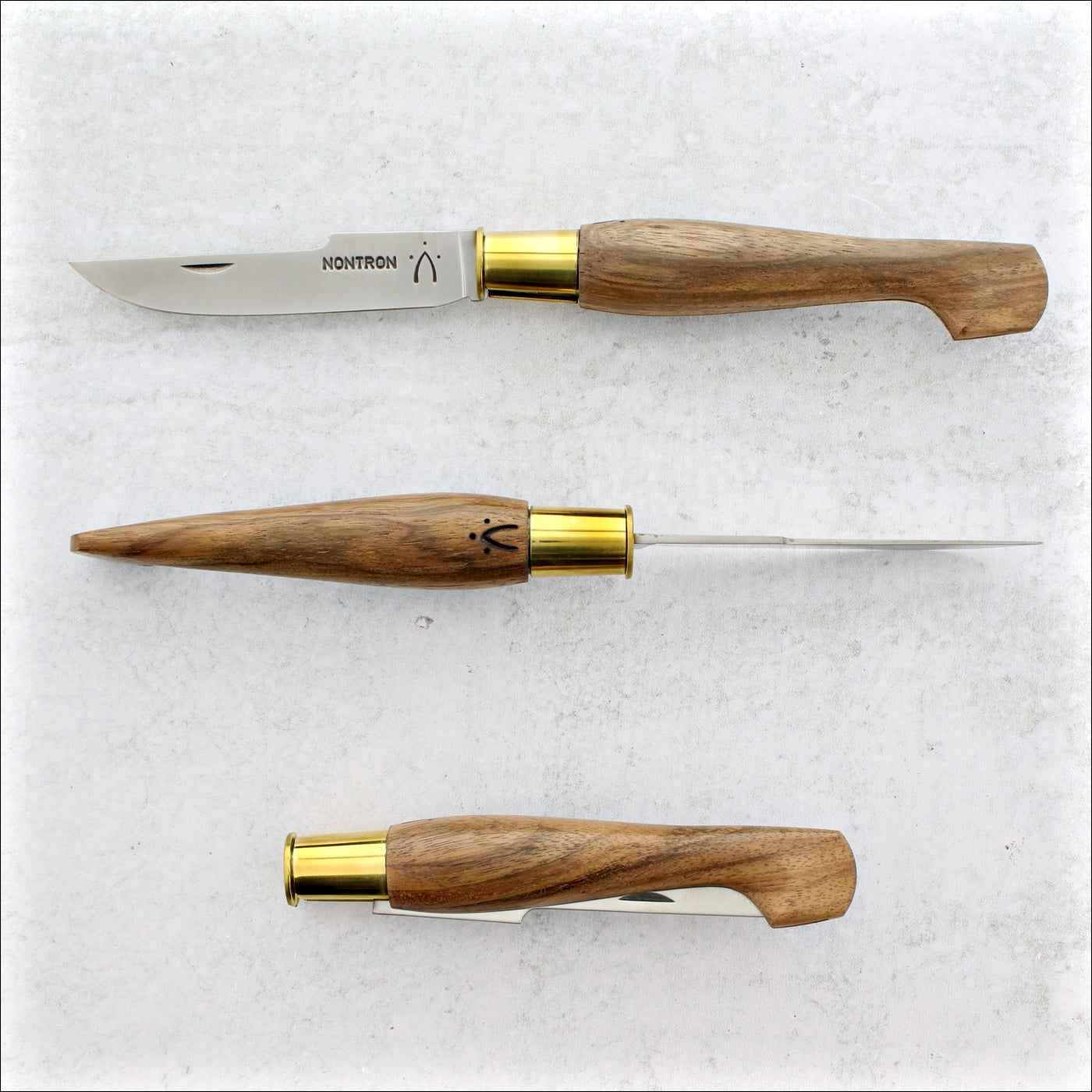 Nontron Pocket Knife No25 - Catalan Blade Walnut