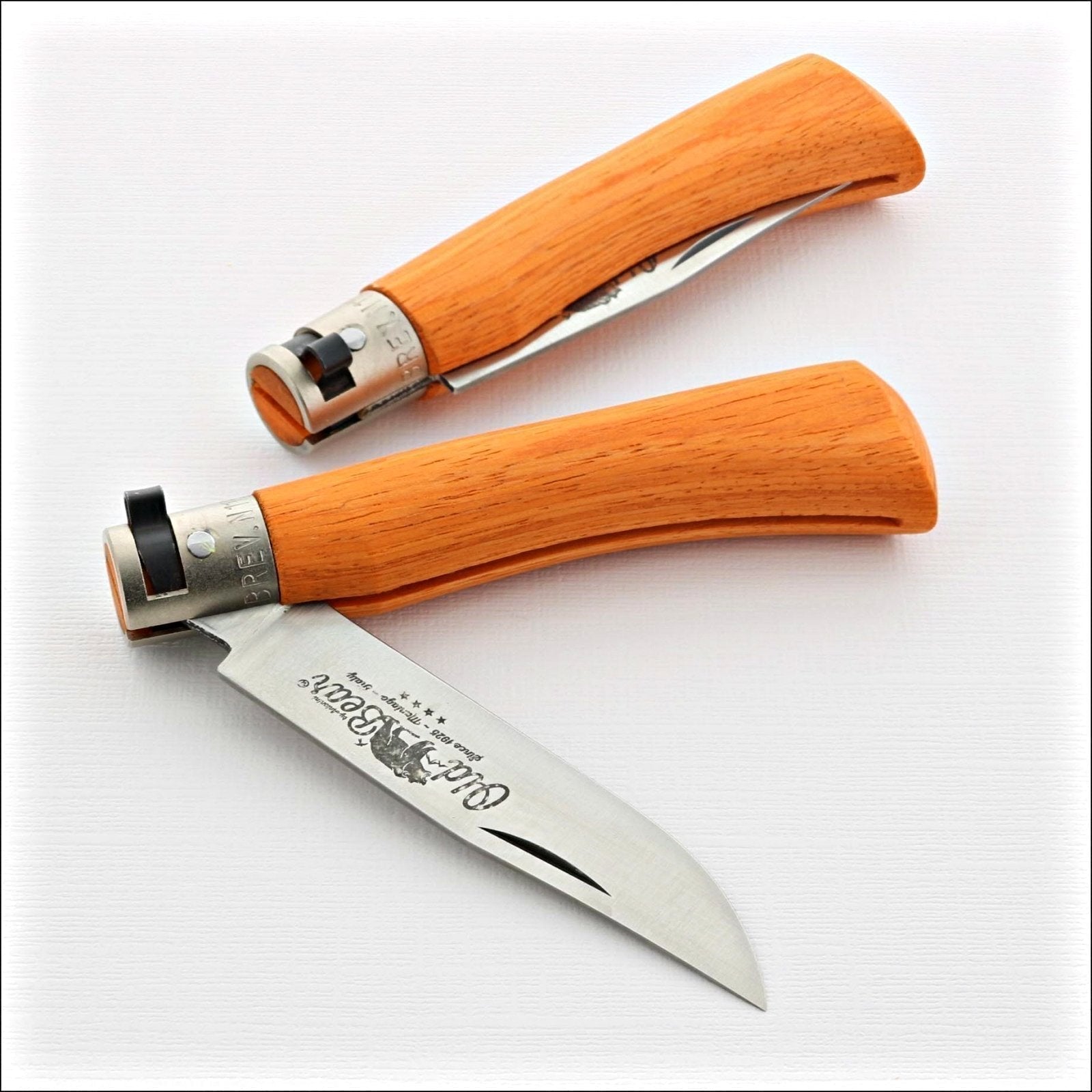 Old Bear® M Orange Handle Pocket Knife
