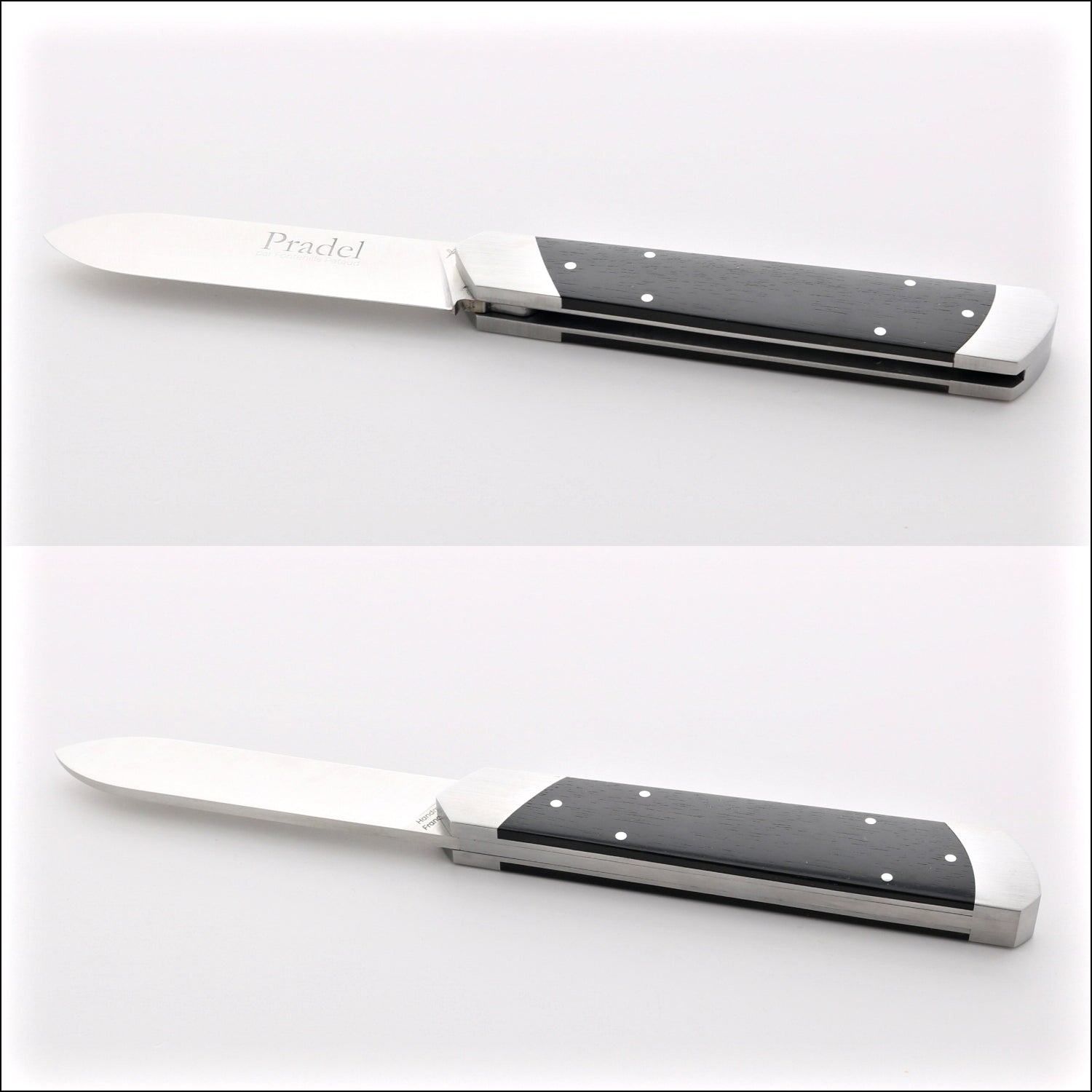 Pradel Folding Knife Ebony Handle & Lock-Back by Fontenille Pataud