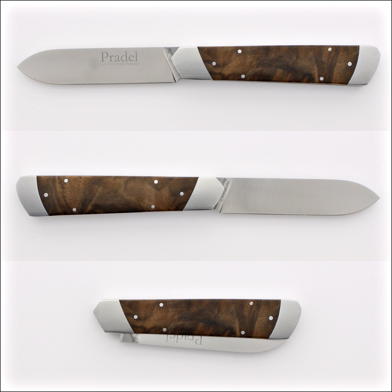 Pradel Knife Walnut Handle & Lock-Back by Fontenille Pataud