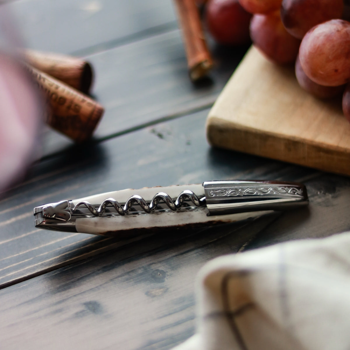 Forge de Laguiole Pinot Noir Elk Stag Handle
