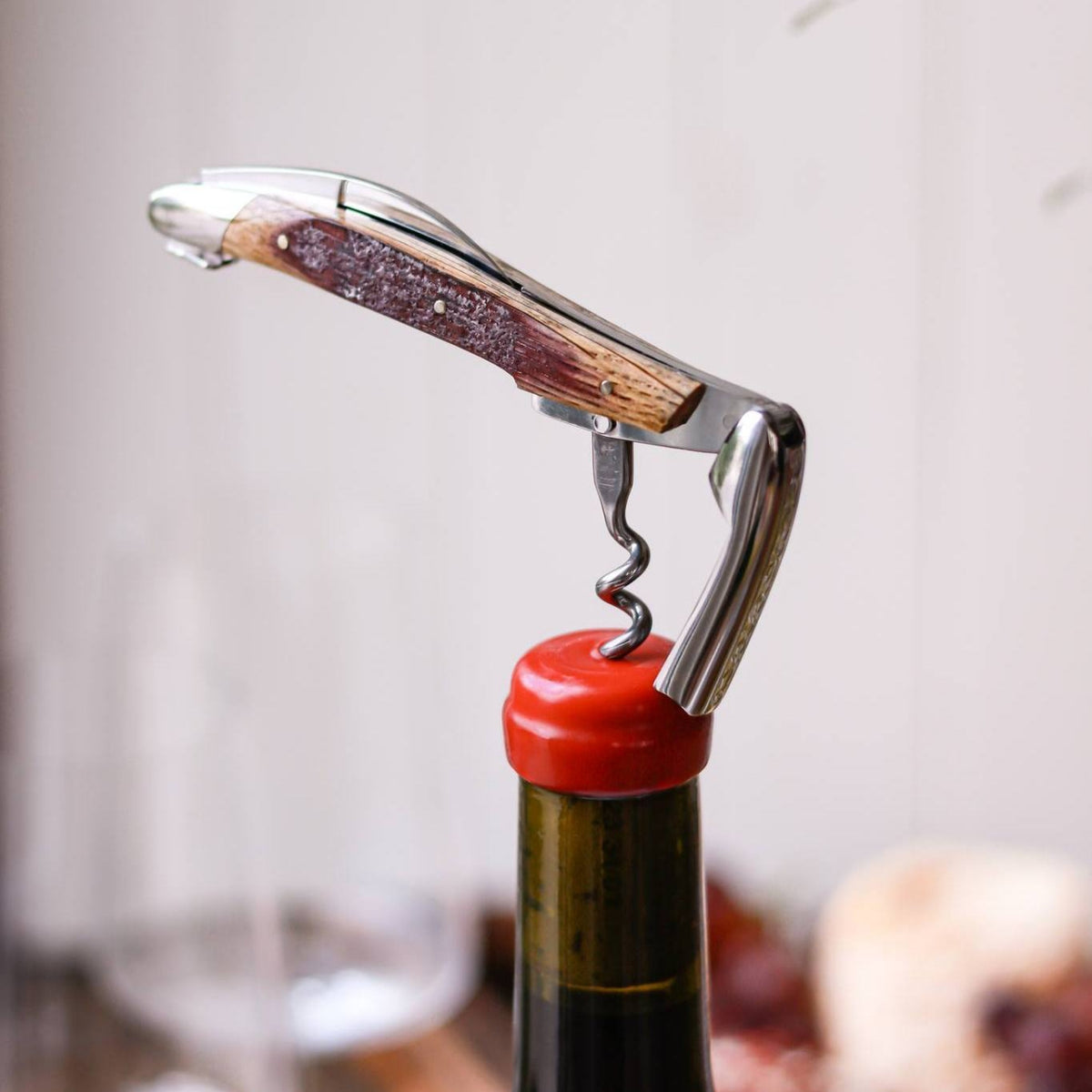 Forge de Laguiole Pinot Noir Oak Barrel Wood Handle