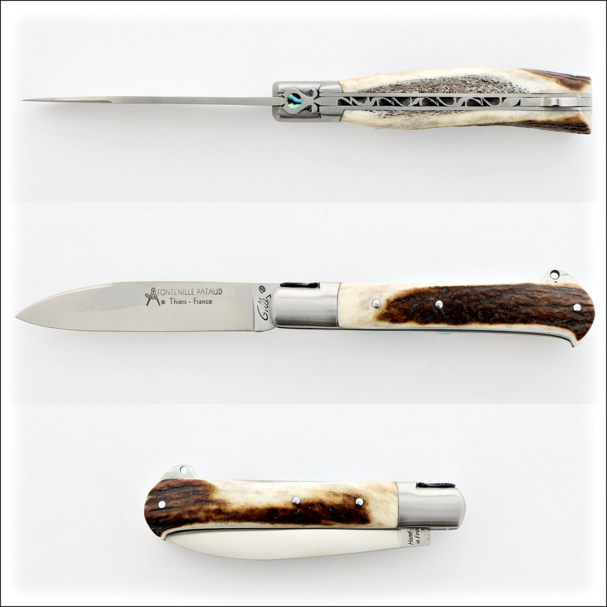 Yssingeaux Classic Pocket Knife - Deer Stag Handle