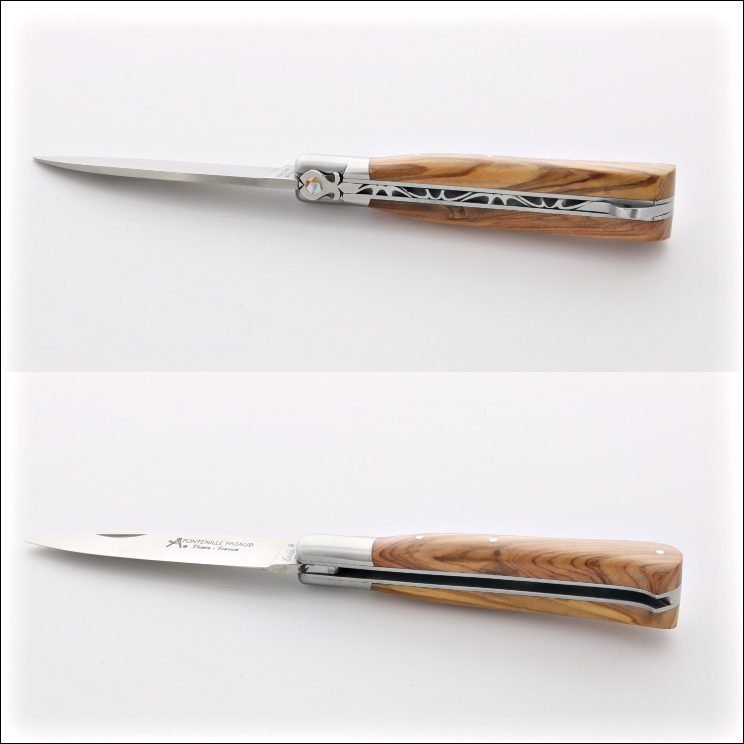 Yssingeaux 11 cm Classic Pocket Knife - Olive Wood Handle