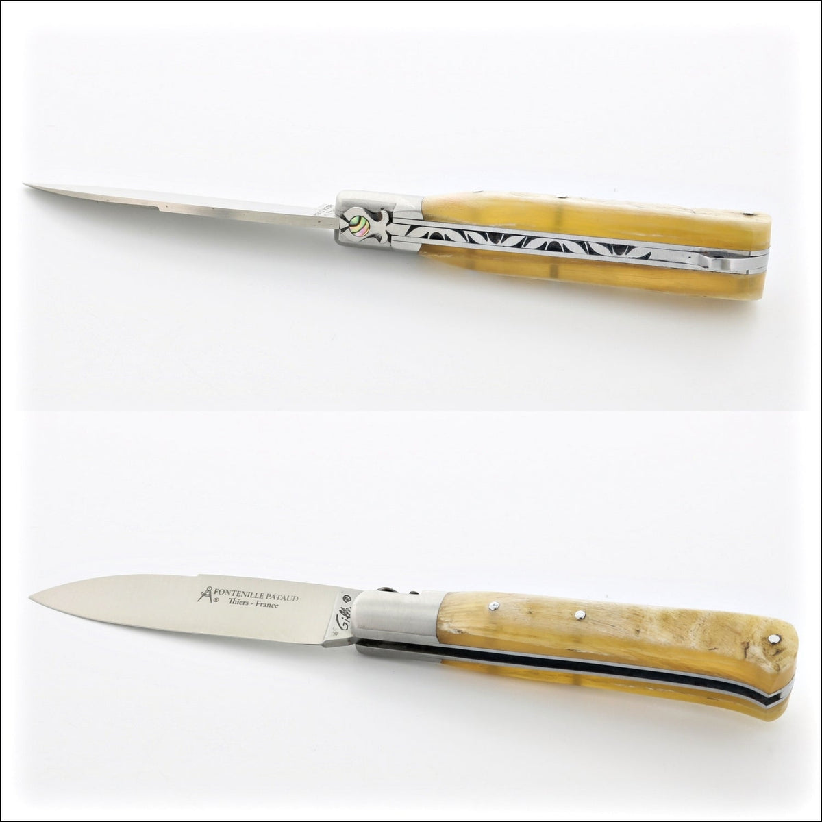 Yssingeaux Classic Pocket Knife - Ram Horn