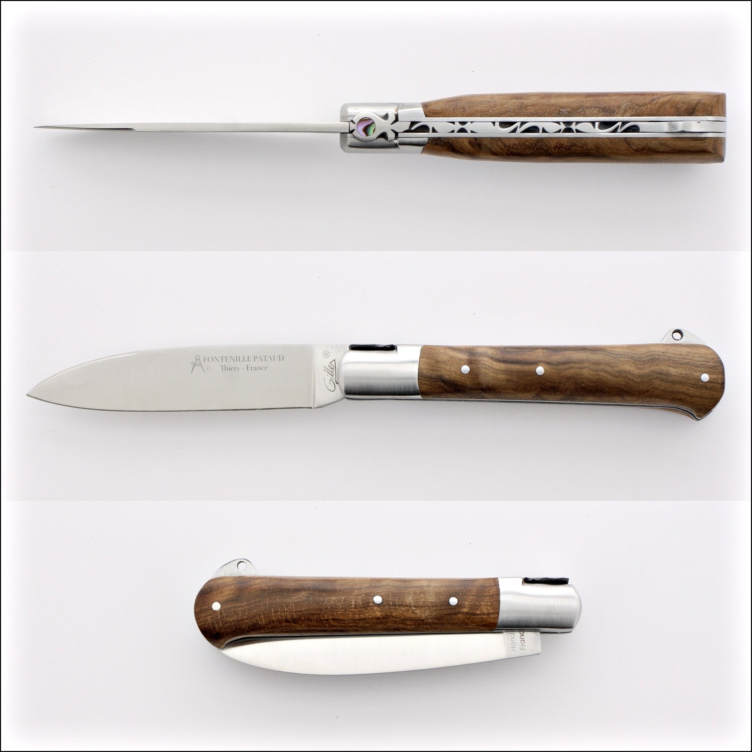 Yssingeaux 11 cm Classic Pocket Knife - Walnut Handle