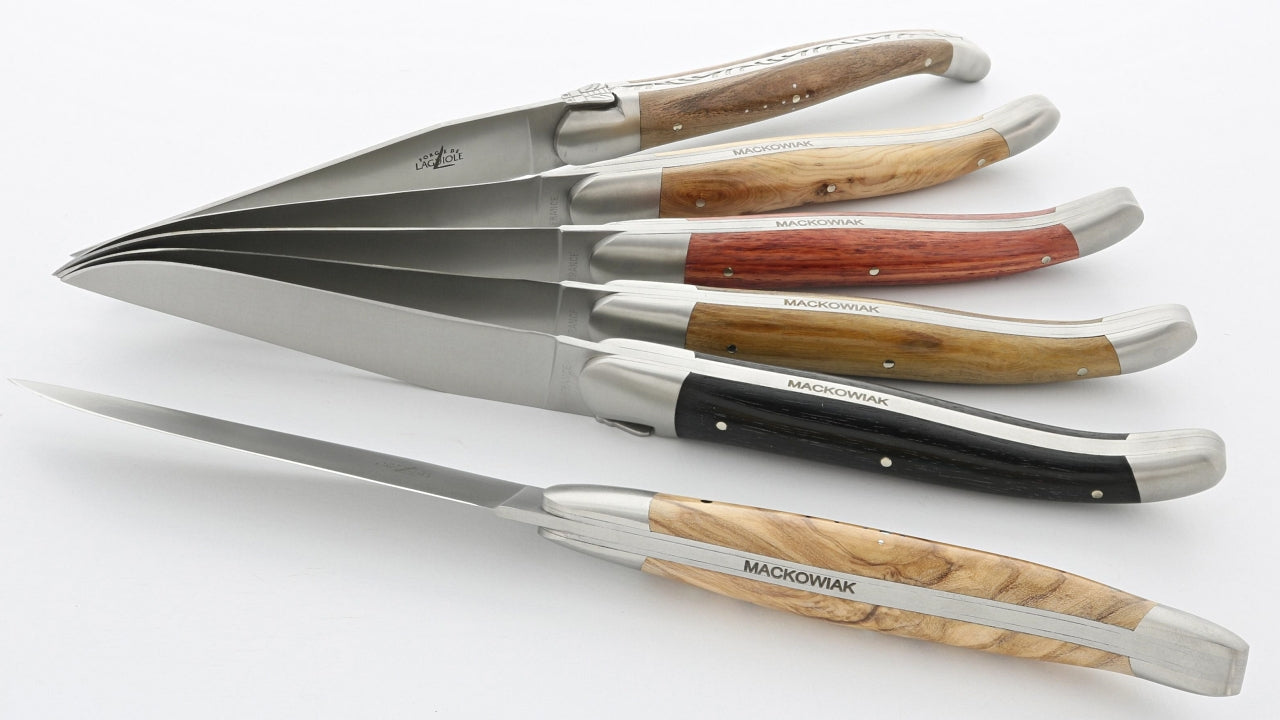 Forge de Laguiole Steak Knife Set of 2 in Opalescence – Shop Provence  Poiriers