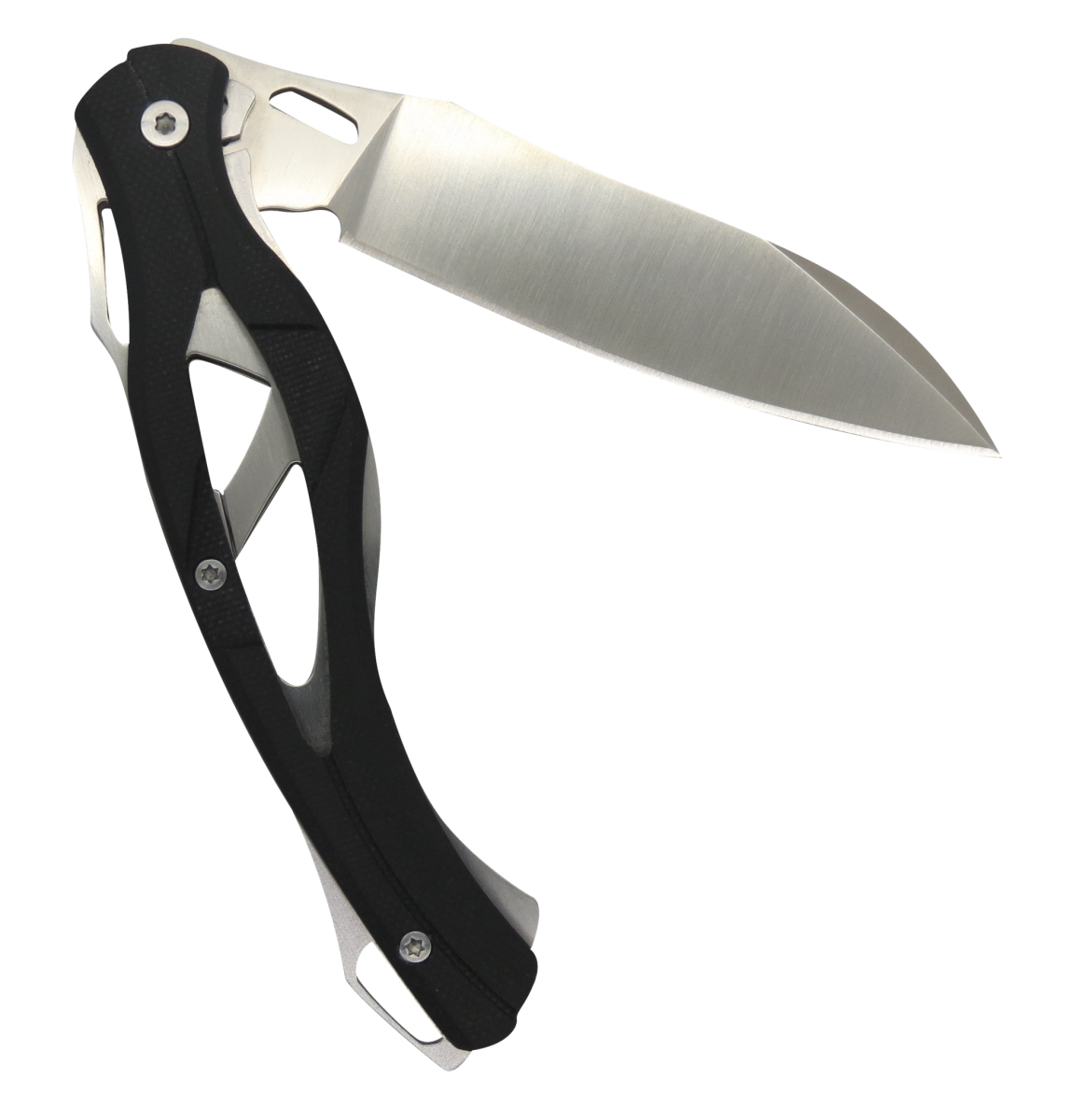 AR1890 Black G10 Handle Flipper Knife-Linerlock