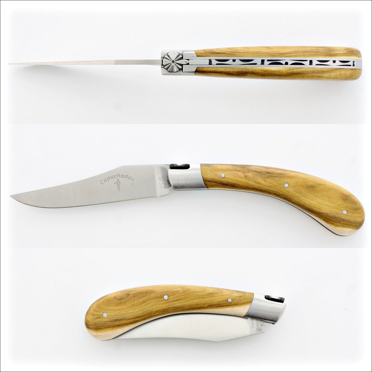 Capuchadou 12 cm Classic Folding Knife - Pistachio