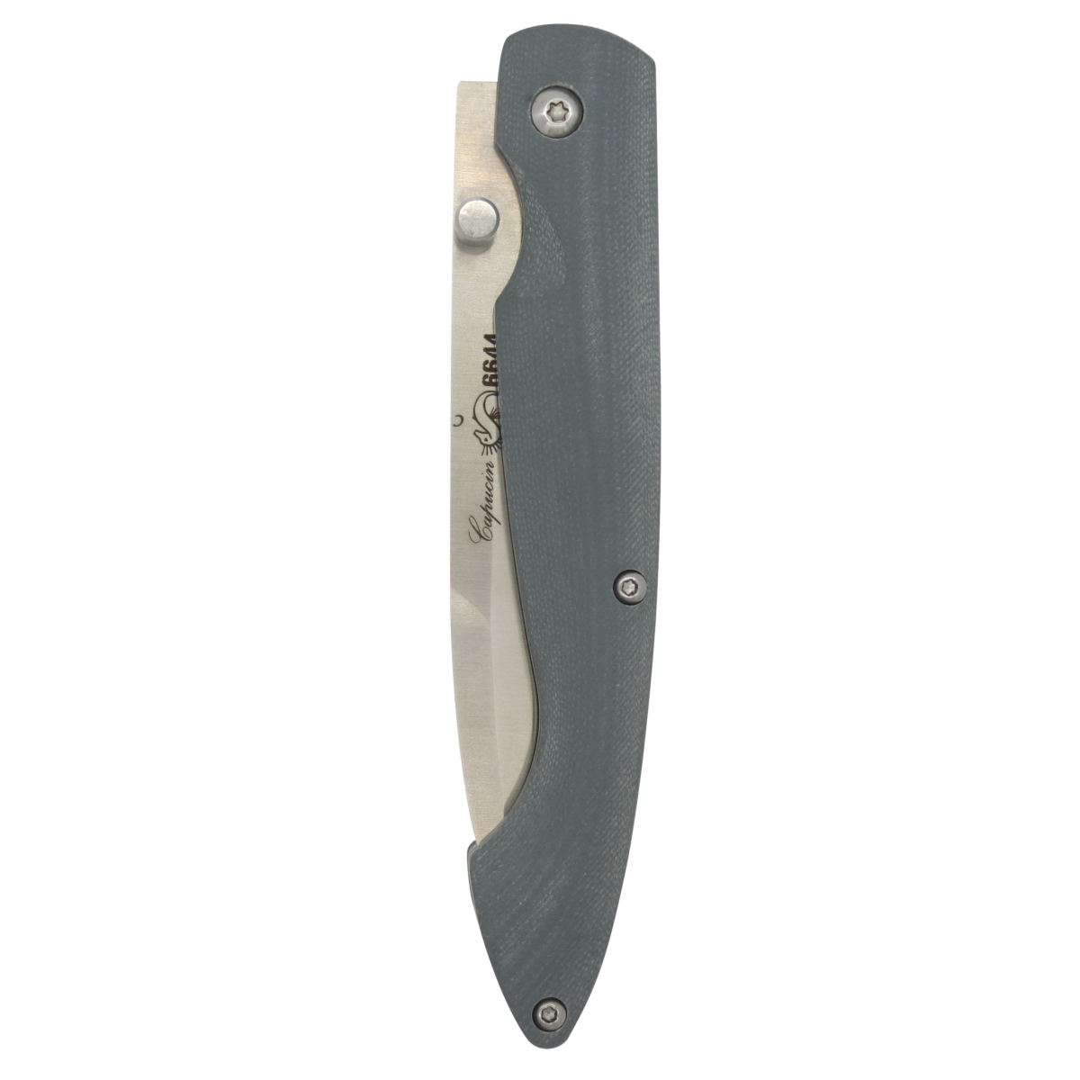 Capucin Gray G10 Handle Linerlock Folding Knife-Linerlock