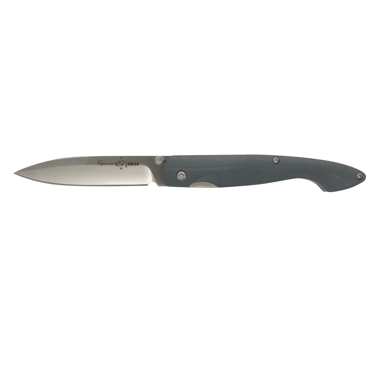 Capucin Gray G10 Handle Linerlock Folding Knife-Linerlock