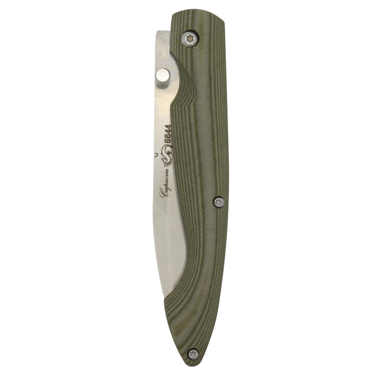 Capucin Kaki G10 Handle Linerlock Folding Knife-Linerlock