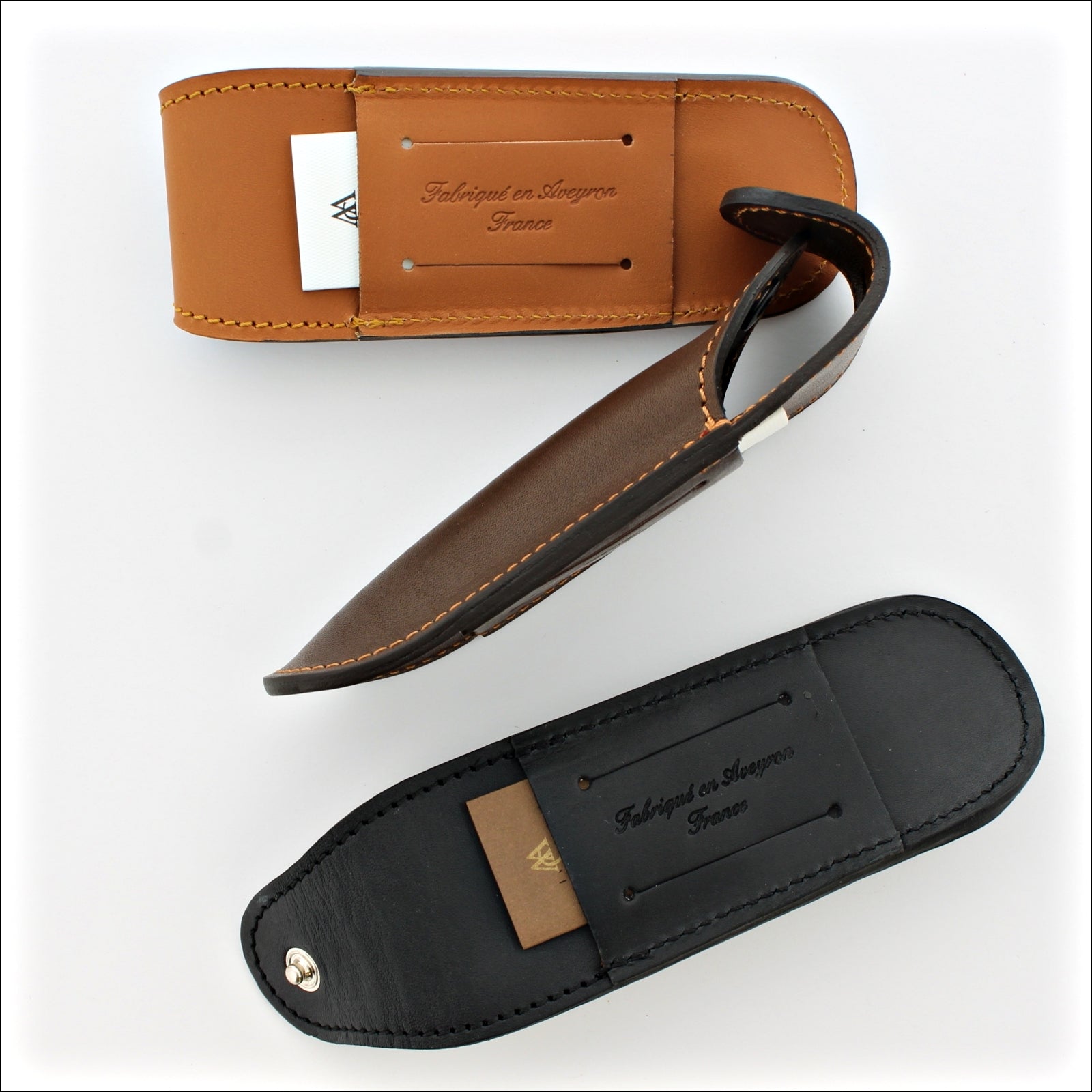 Chasse Leather Sheath for 11 to 14 cm Pocket Knives