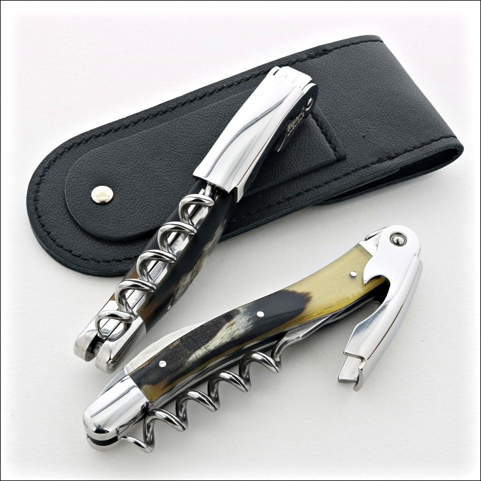 Chateau Laguiole Classic Dark Ram Horn Corkscrew (2020 Version)