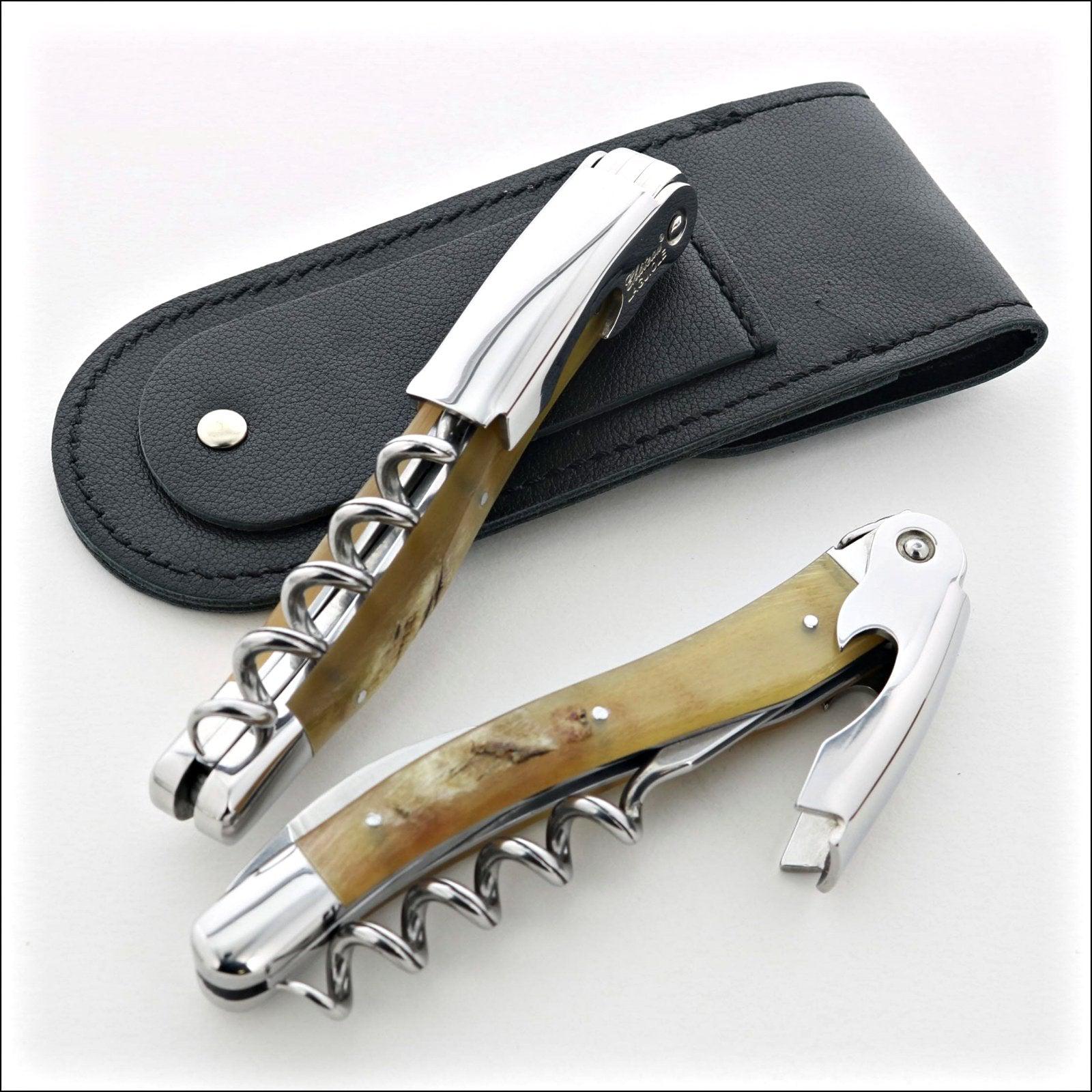 Chateau Laguiole Classic Light Ram Horn Corkscrew (2020 Version)