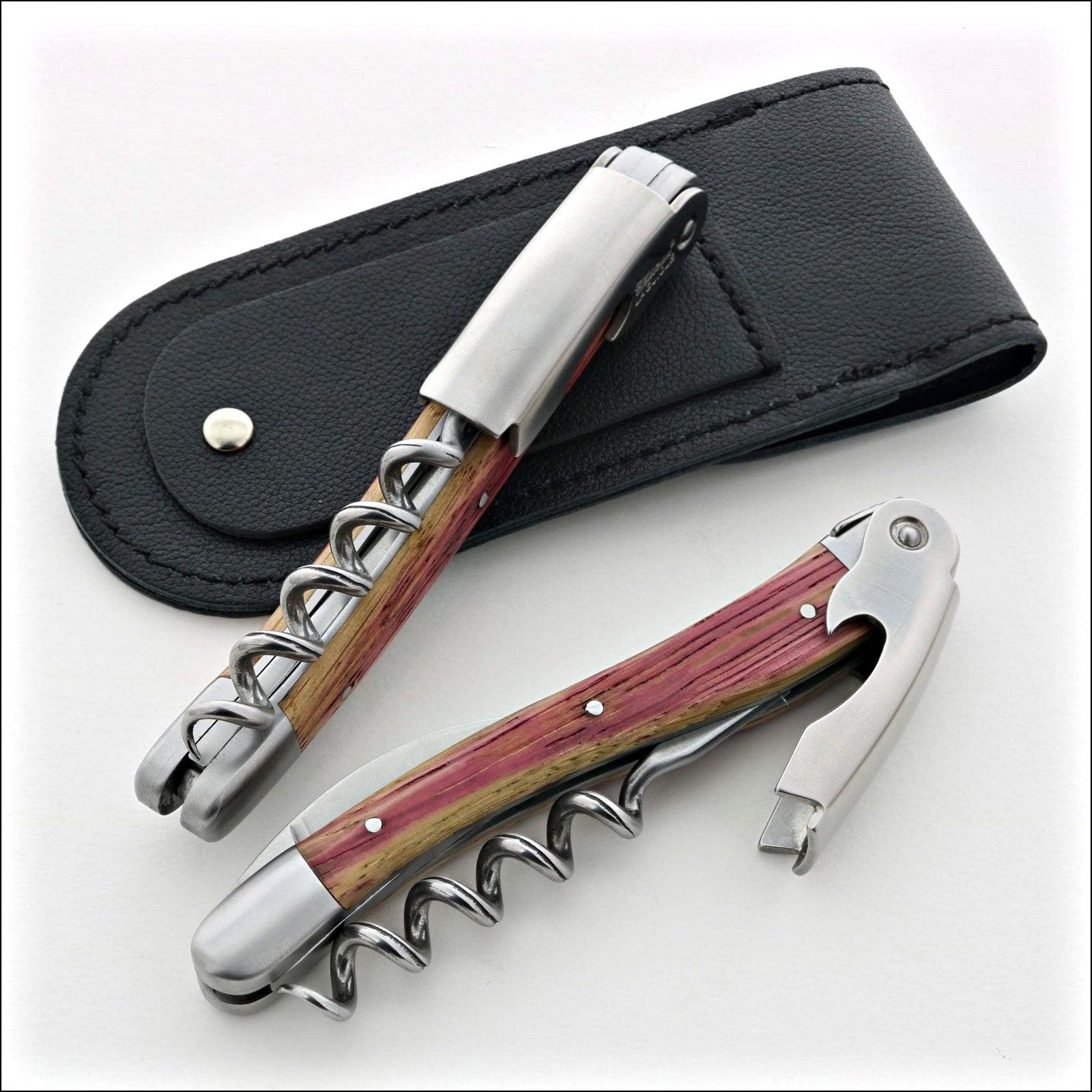Chateau Laguiole Classic Oak Barrel Wood Corkscrew (2020 Version)