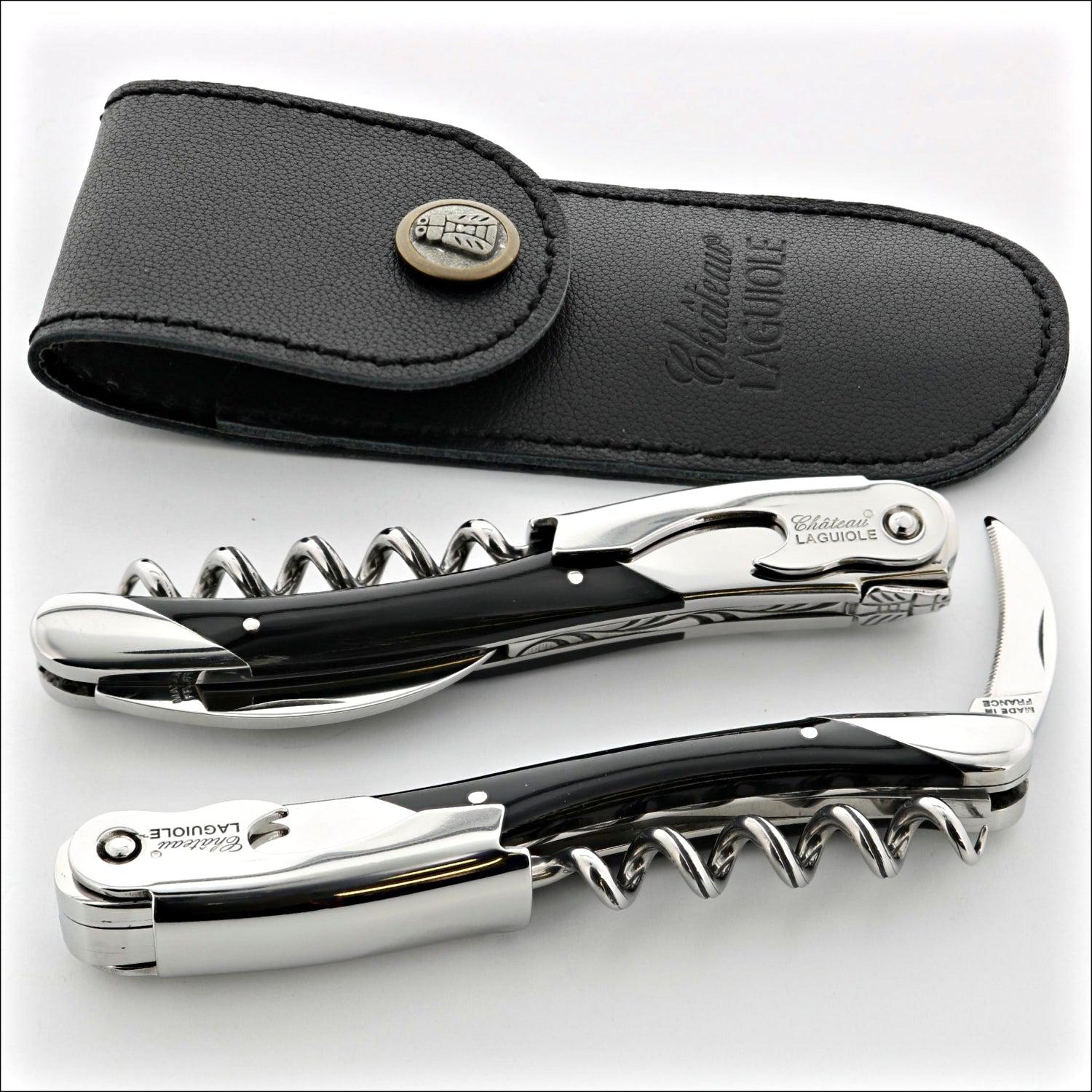 Chateau Laguiole Grand Cru Dark Horn Corkscrew - Laguiole Imports
