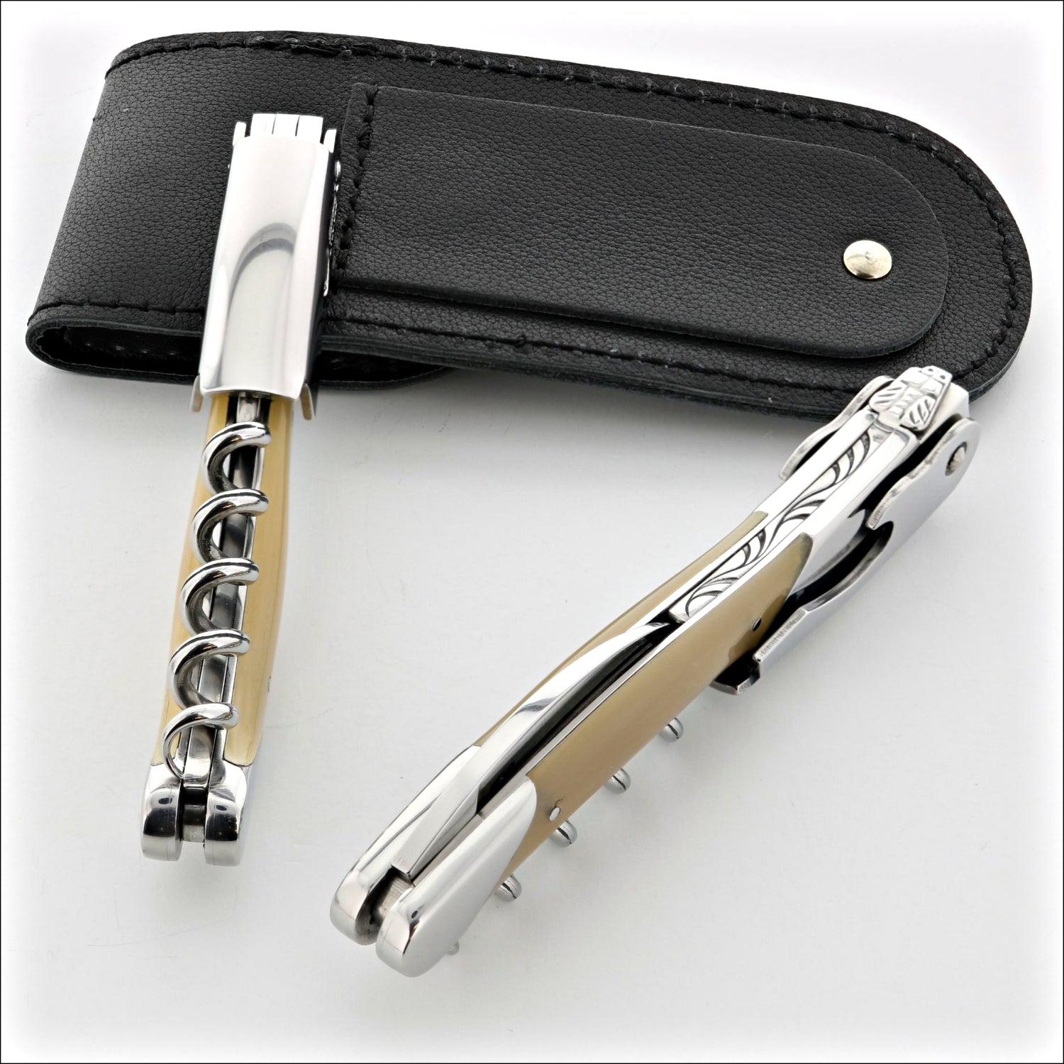 Chateau Laguiole Grand Cru Horn Tip Corkscrew