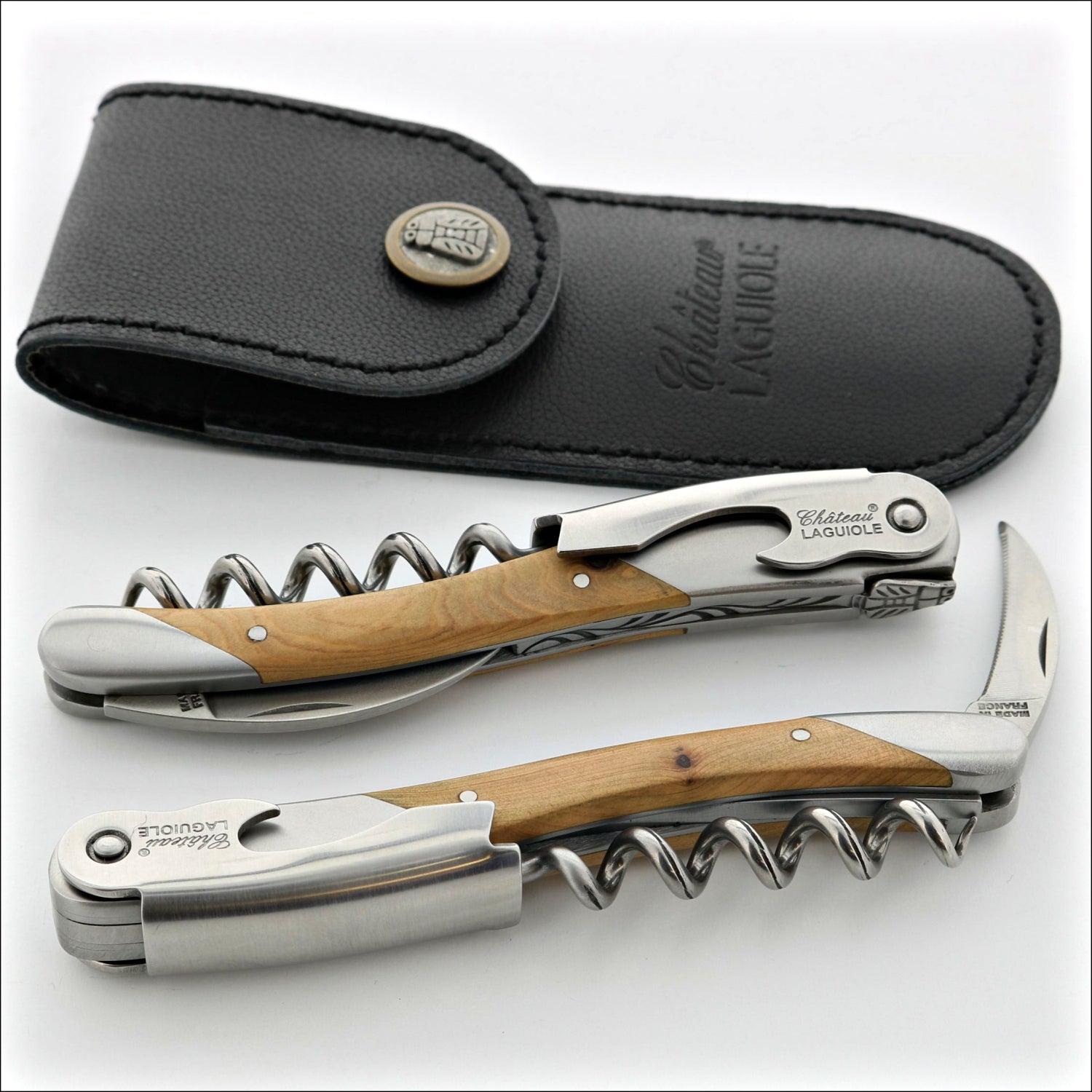 Chateau Laguiole Grand Cru Juniper Corkscrew