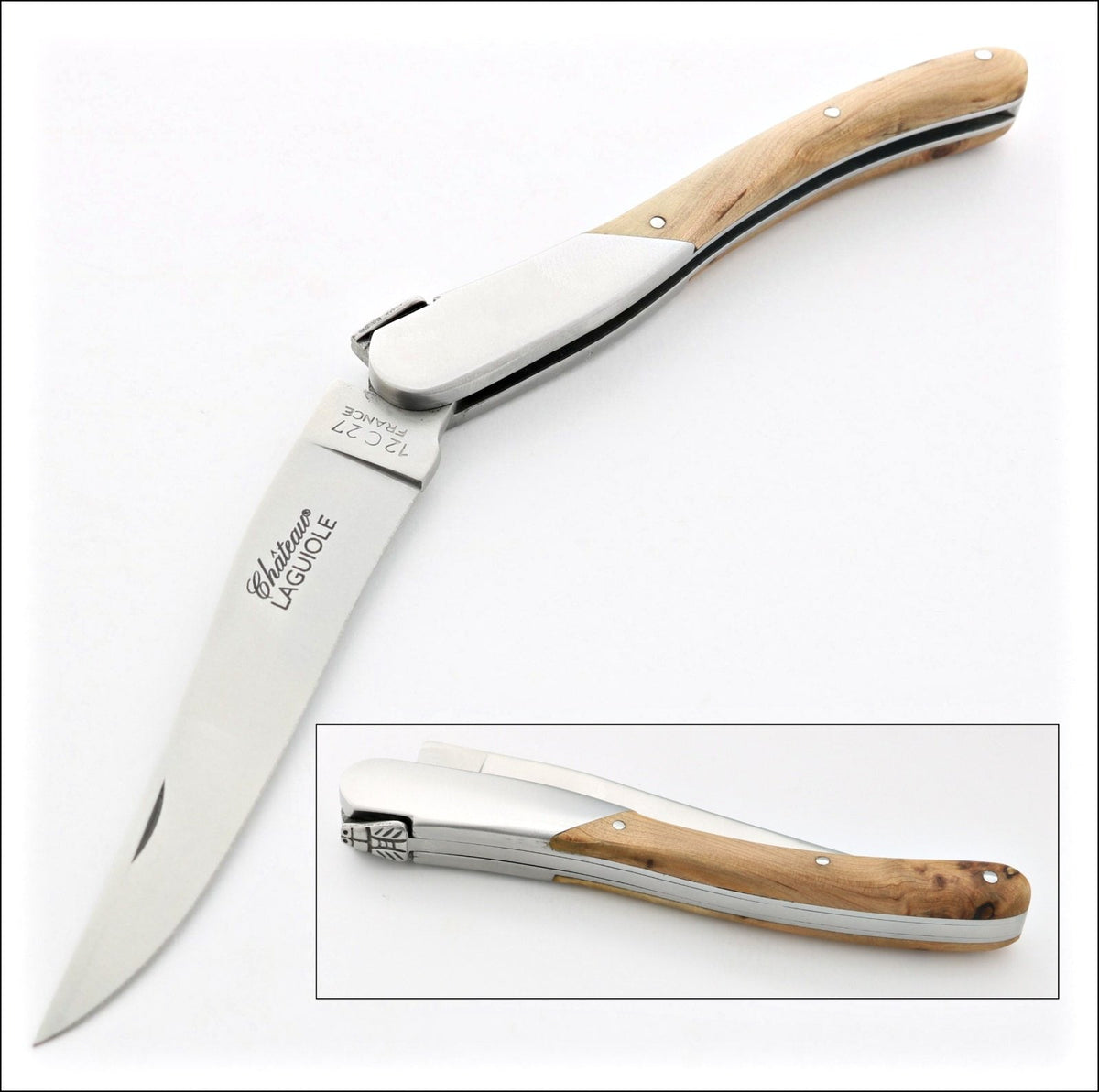 Chateau Laguiole Grand Cru Pocket Knife Juniper-POCKET KNIFE