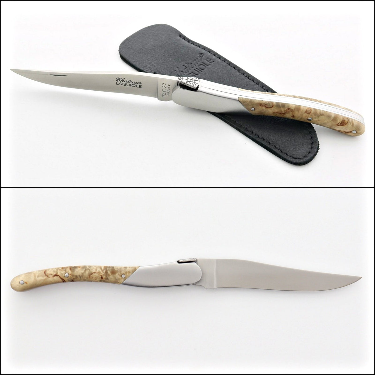 Chateau Laguiole Grand Cru Pocket Knife Karelian Birch-POCKET KNIFE