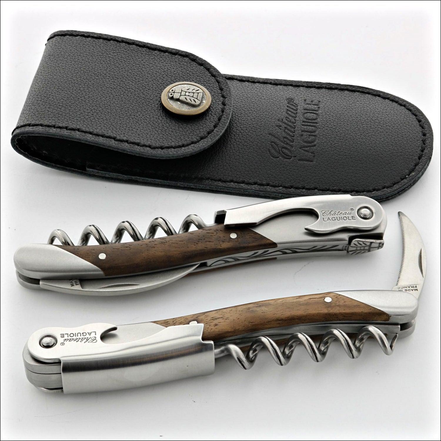 Chateau Laguiole Grand Cru Walnut Handle Corkscrew