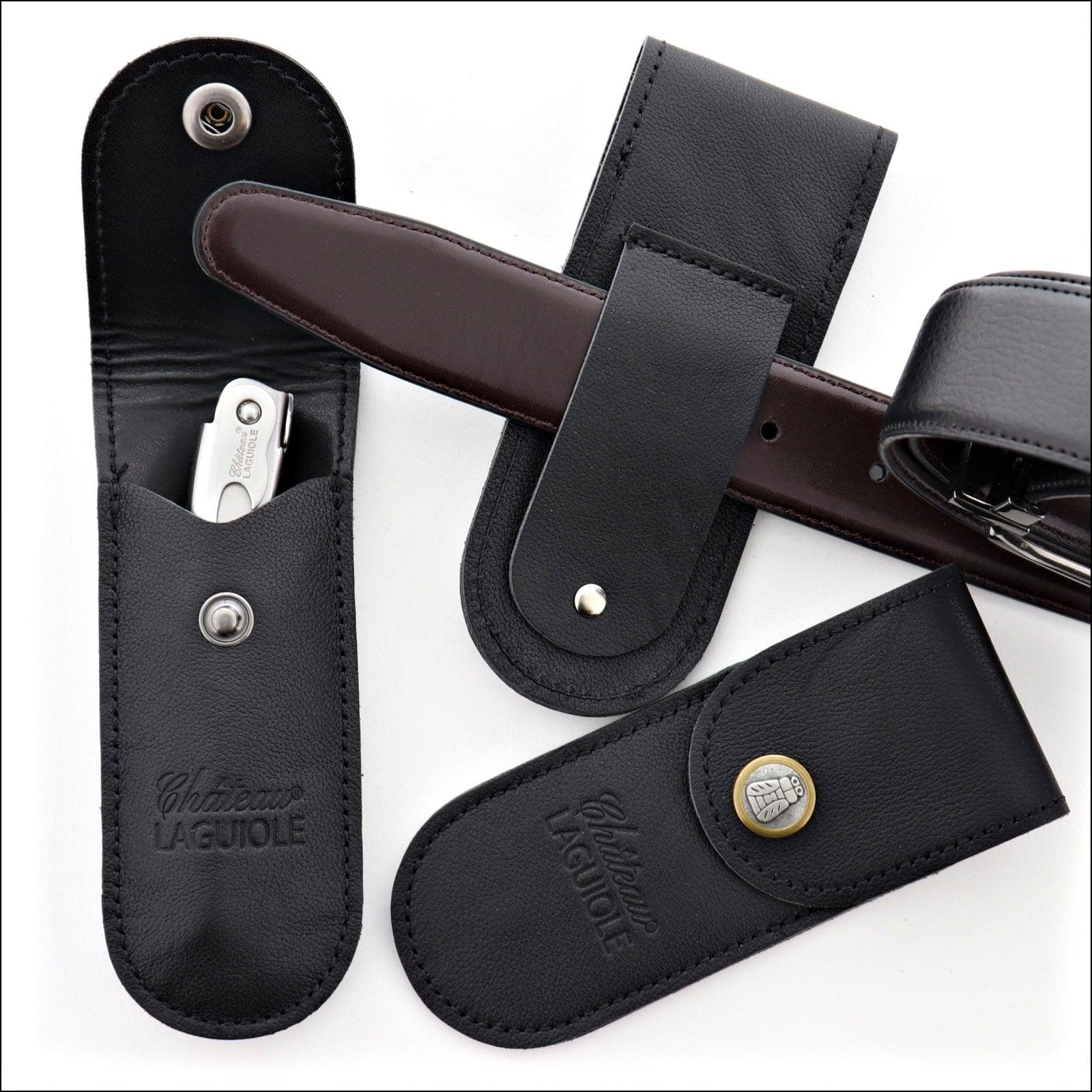 Chateau Laguiole Leather Belt Sheath
