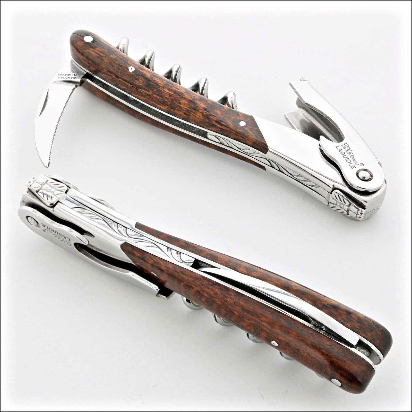 Chateau Laguiole Melchior Amourette Handle-Waiter Corkscrew