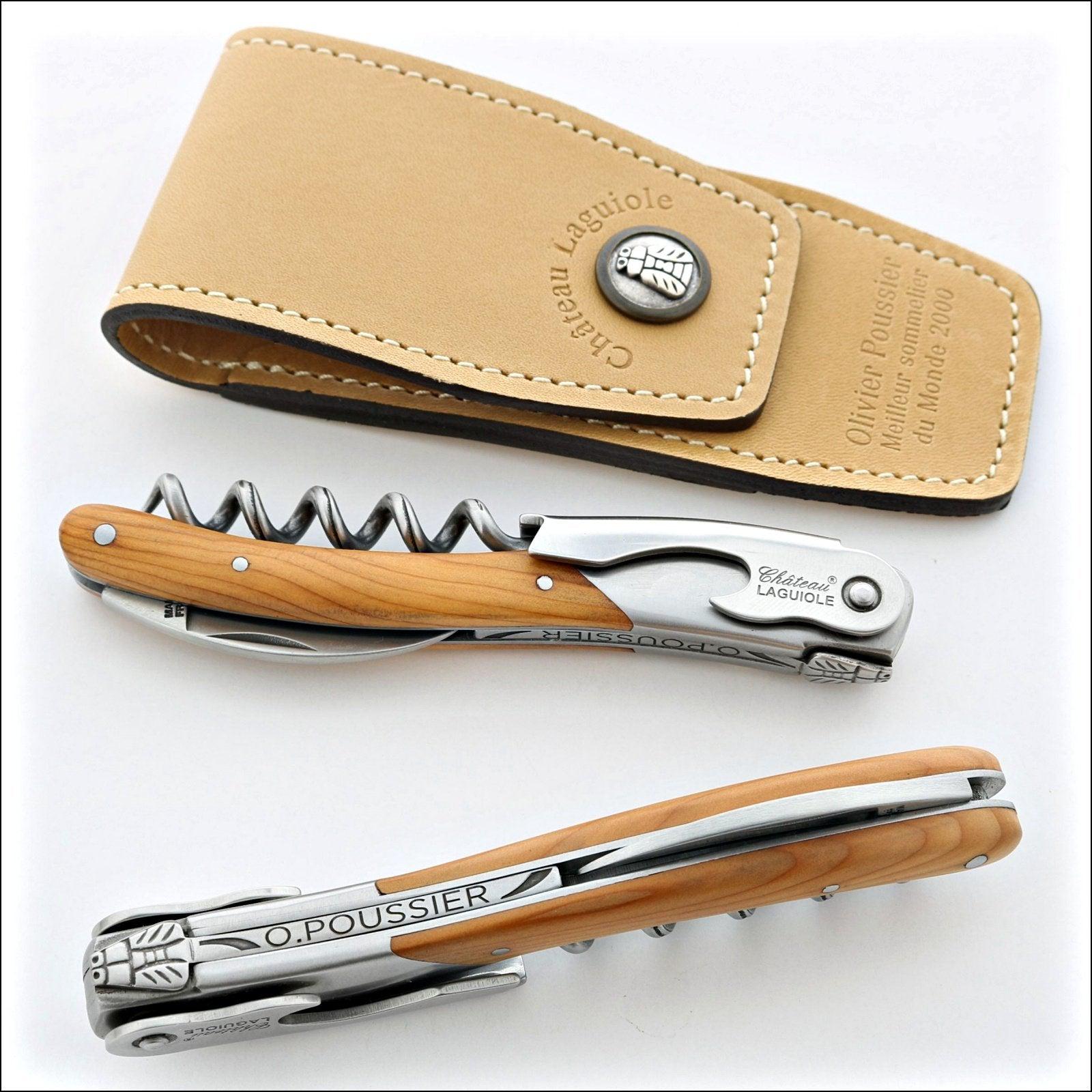 Chateau Laguiole Olivier Poussier Best Sommeliers Series-Waiter Corkscrew