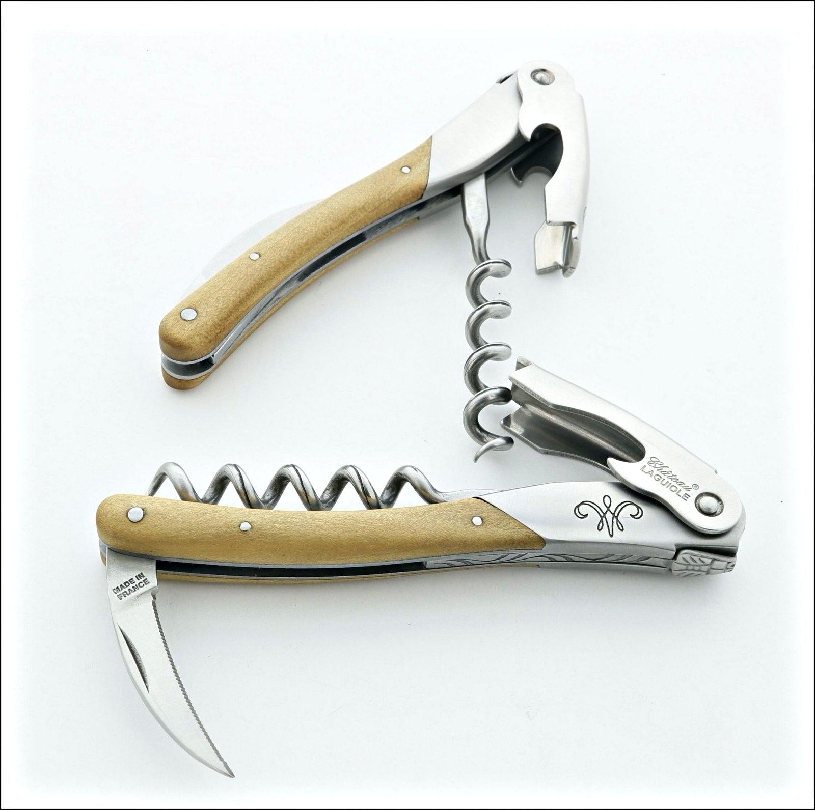 Chateau Laguiole Versailles Series - Tulipier Handle - 223 years old wood-Waiter Corkscrew