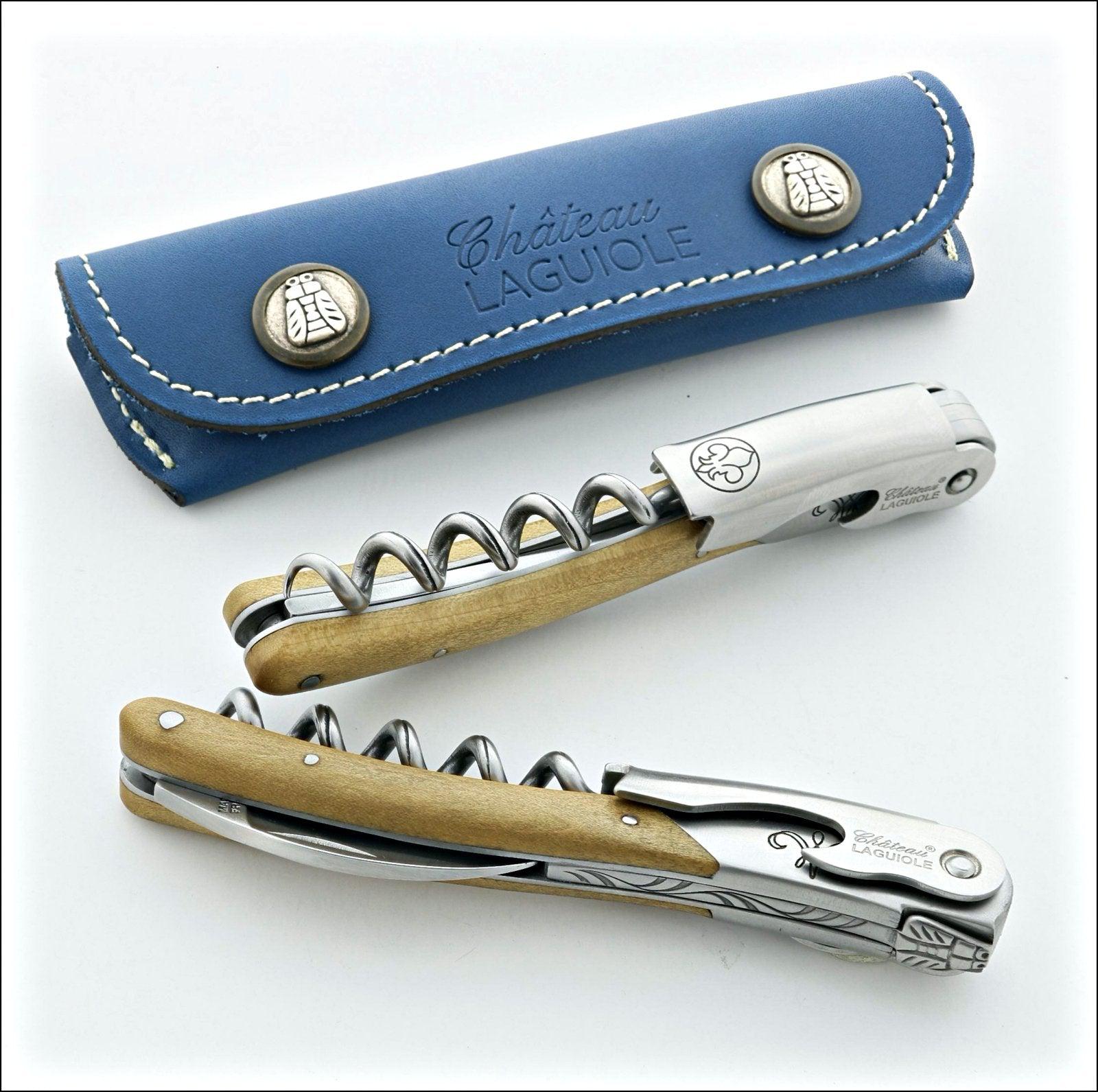 Chateau Laguiole Versailles Series - Tulipier Handle - 223 years old wood-Waiter Corkscrew