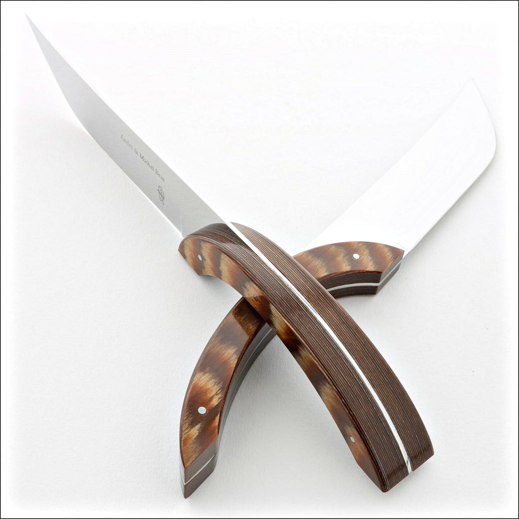 Cheese knife Michel and André Bras by Forge de Laguiole - Laguiole