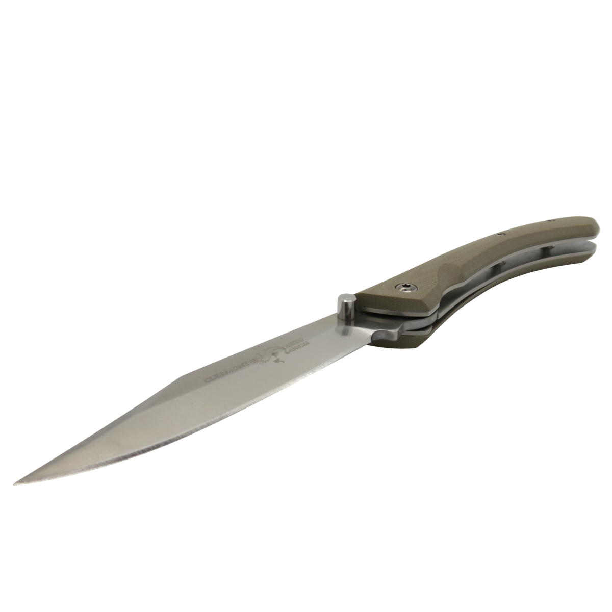 Clermont Desert G10 Handle Linerlock Folding Knife-Linerlock