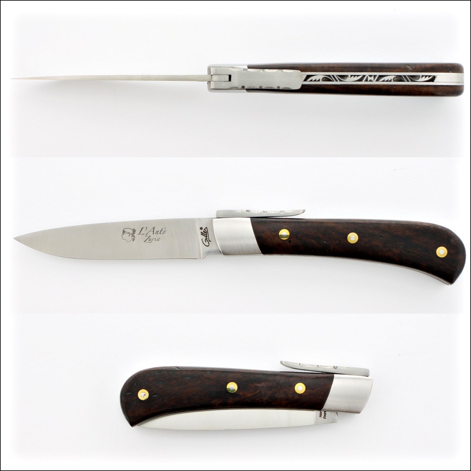 Corsican L' Antò Pocket Knife Ironwood