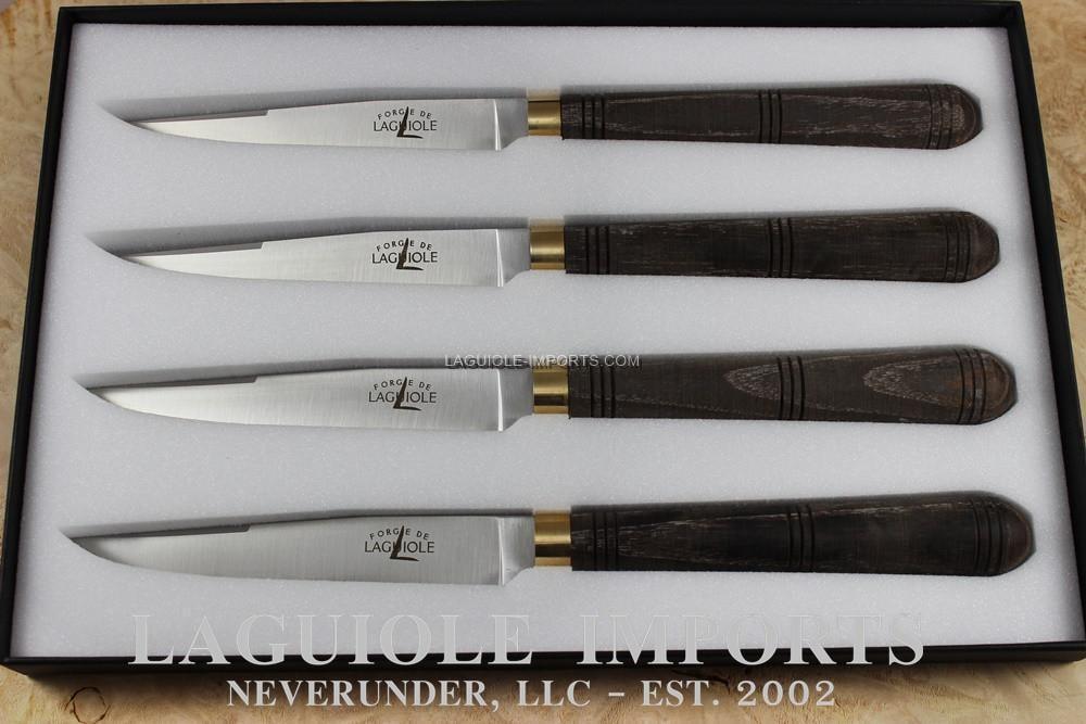 Forge de Laguiole Capuchadou Table Knives by Andre et Michel BRAS (set of 4)-Cutlery