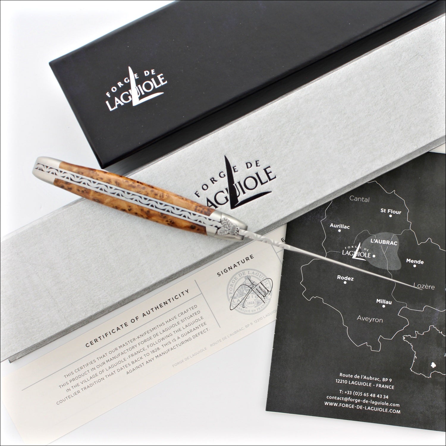 Forge de Laguiole Collection 11 cm Thuya