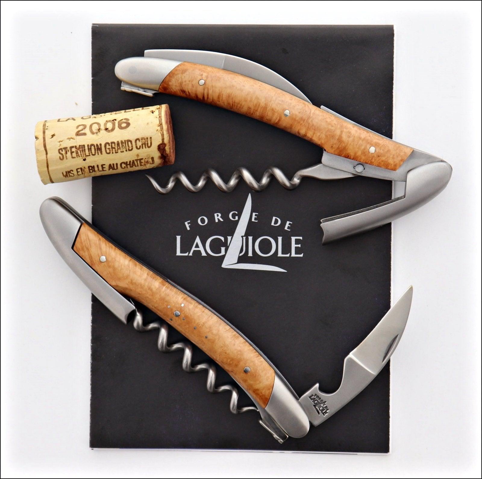 Forge de Laguiole Corkscrew Briarwood - Satin-Waiter Corkscrew