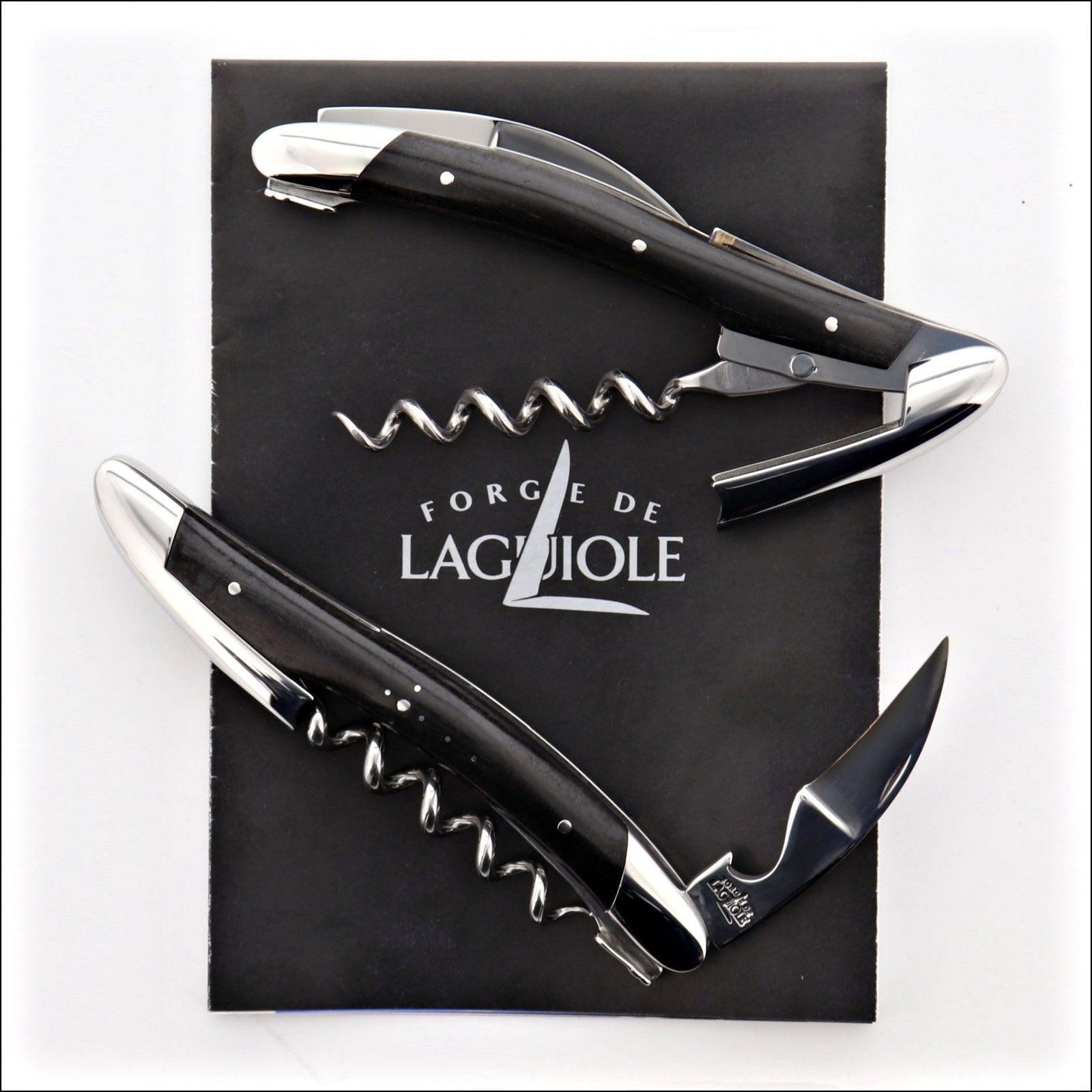 Forge de Laguiole Corkscrew Ebony - Shiny-Waiter Corkscrew